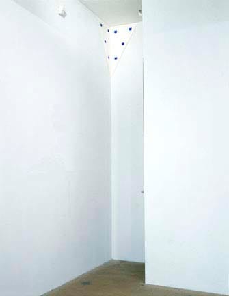 Niele Toroni, Omaggio Alle Rondini, Acrilico Blù, 1996