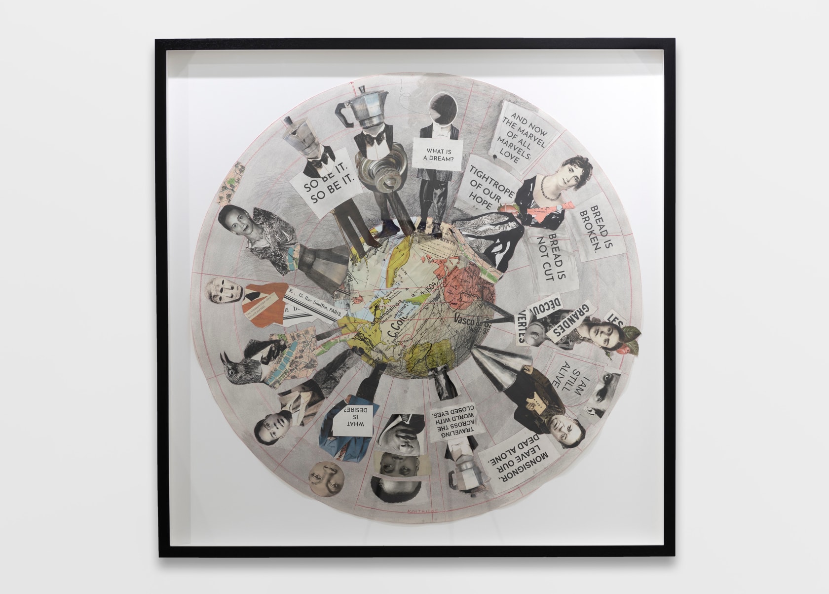William Kentridge, Tightrope of Our Hope, 2023