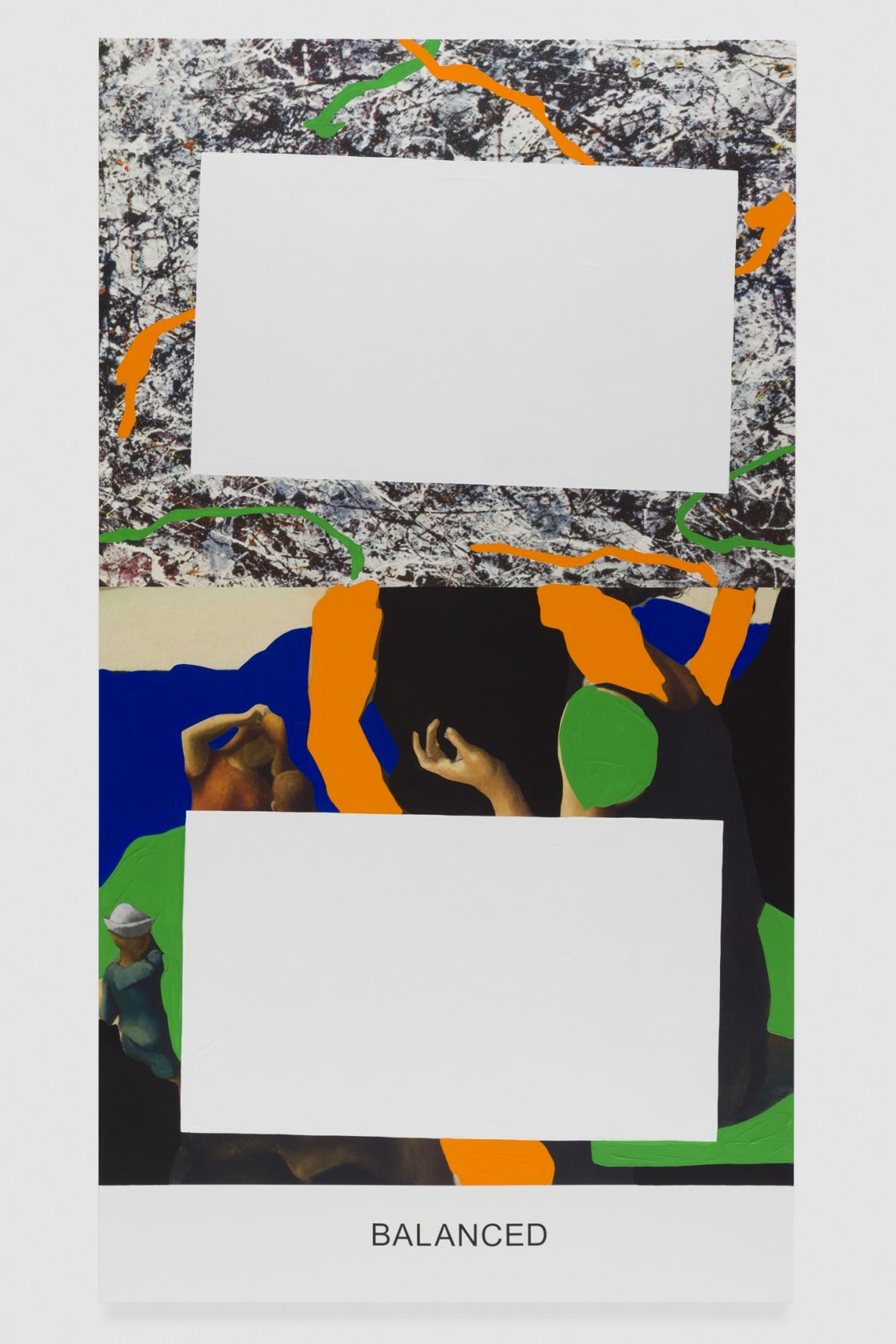 John Baldessari Pollock/Benton: Balanced, 2016