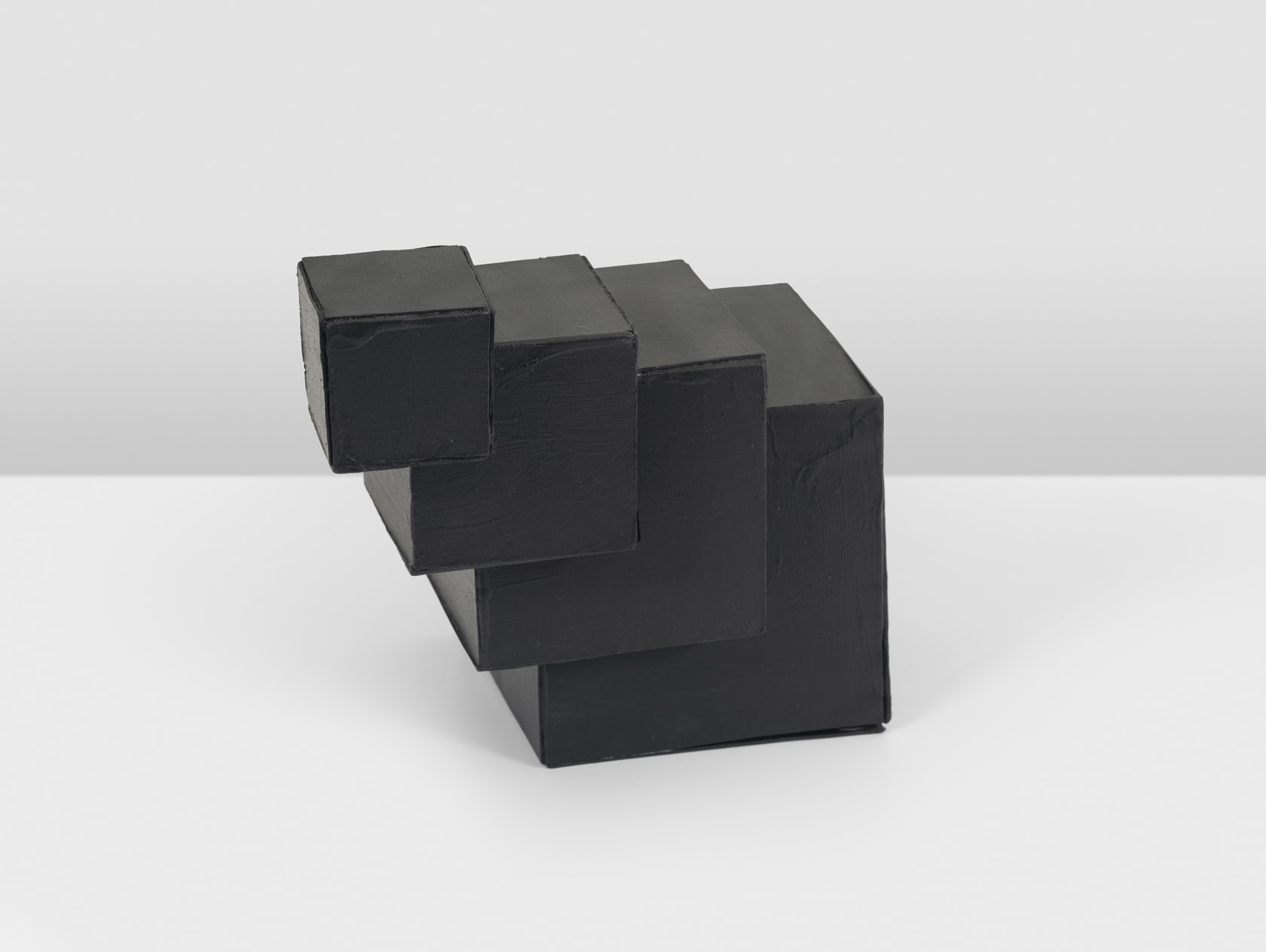 Robert Smithson Untitled, 1966 Painted illustration board 8 x 9 x 9 in. (20.3 x 22.9 x 22.9 cm)