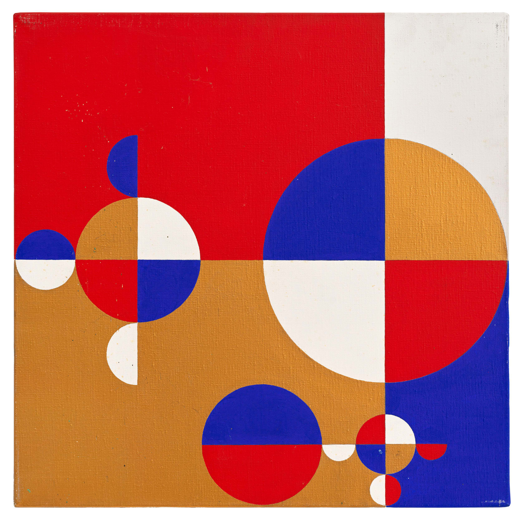 Gabriel Orozco Untitled, c. 2002-2004 Acrylic on canvas 19 3/4 x 19 3/4 x 3/4 in. (50 x 50 x...