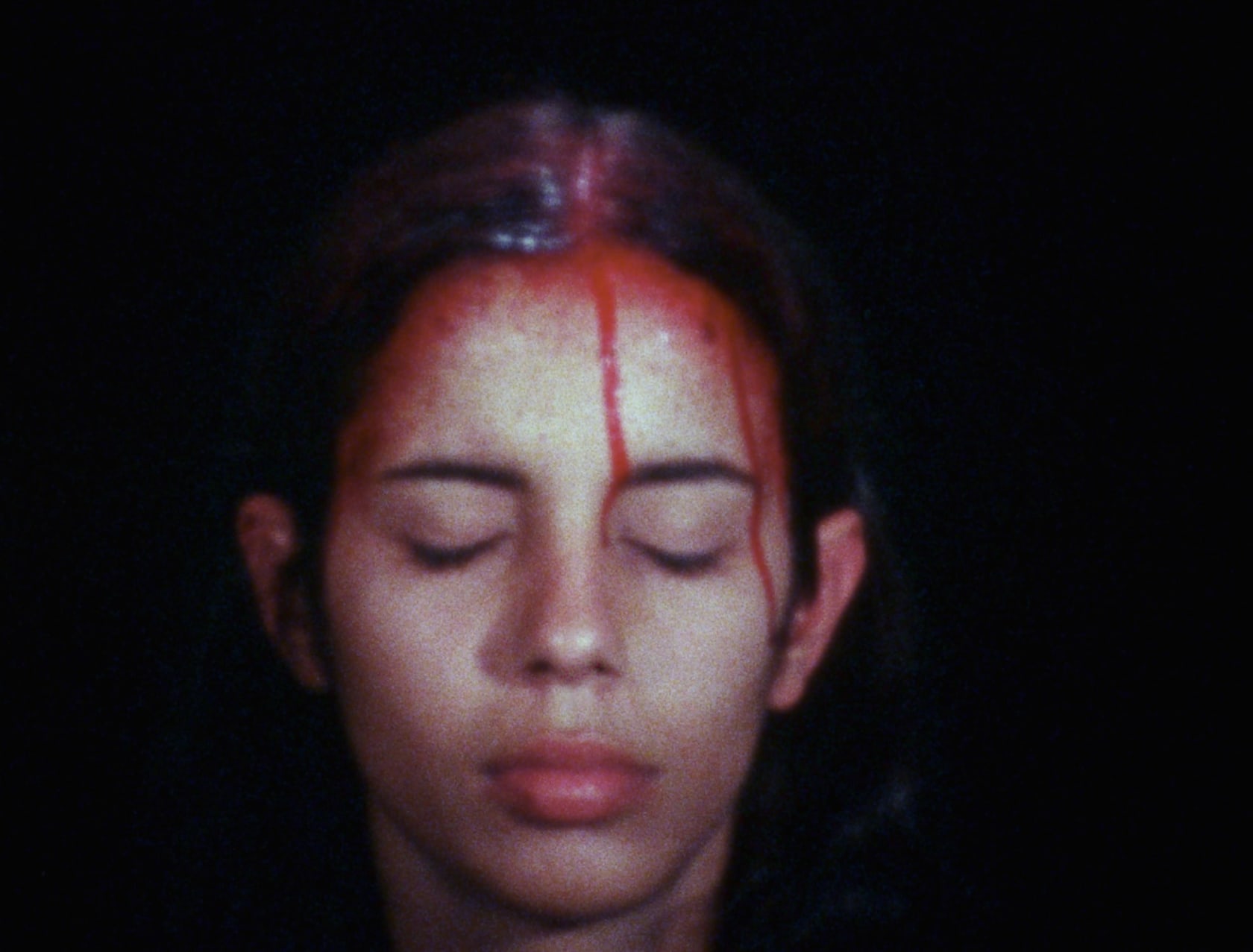 Ana Mendieta, Sweating Blood, 1973
