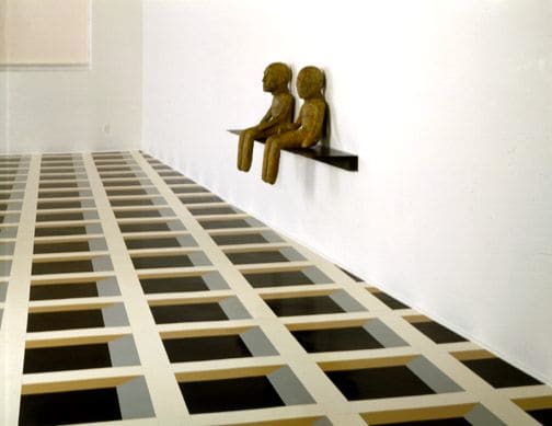 Juan Muñoz N.Y. Floor Piece, 1991