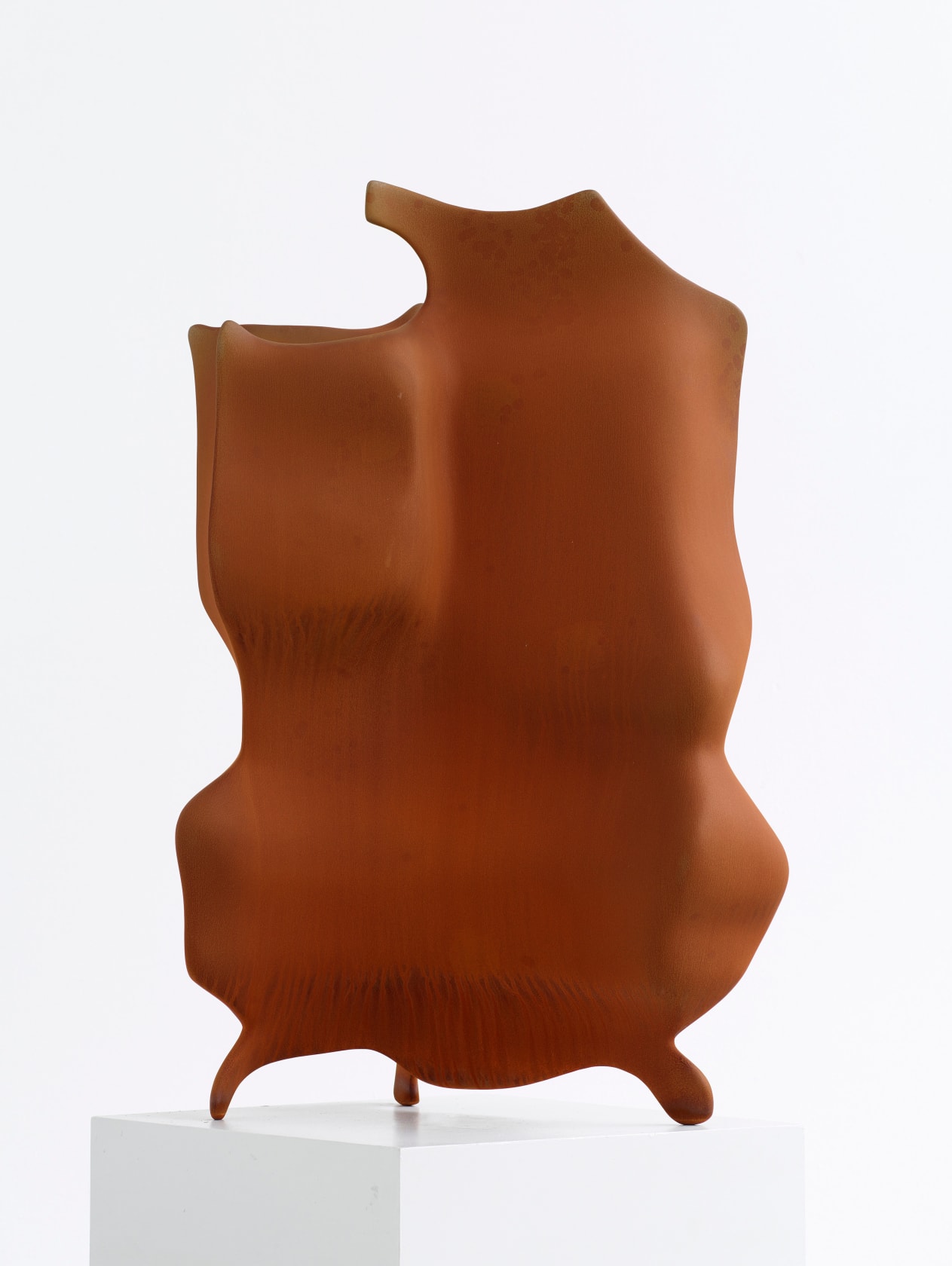 Tony Cragg Stand, 2023 Corten steel 43 1/4 x 18 7/8 x 28 3/8 in. (110 x 48 x 72...