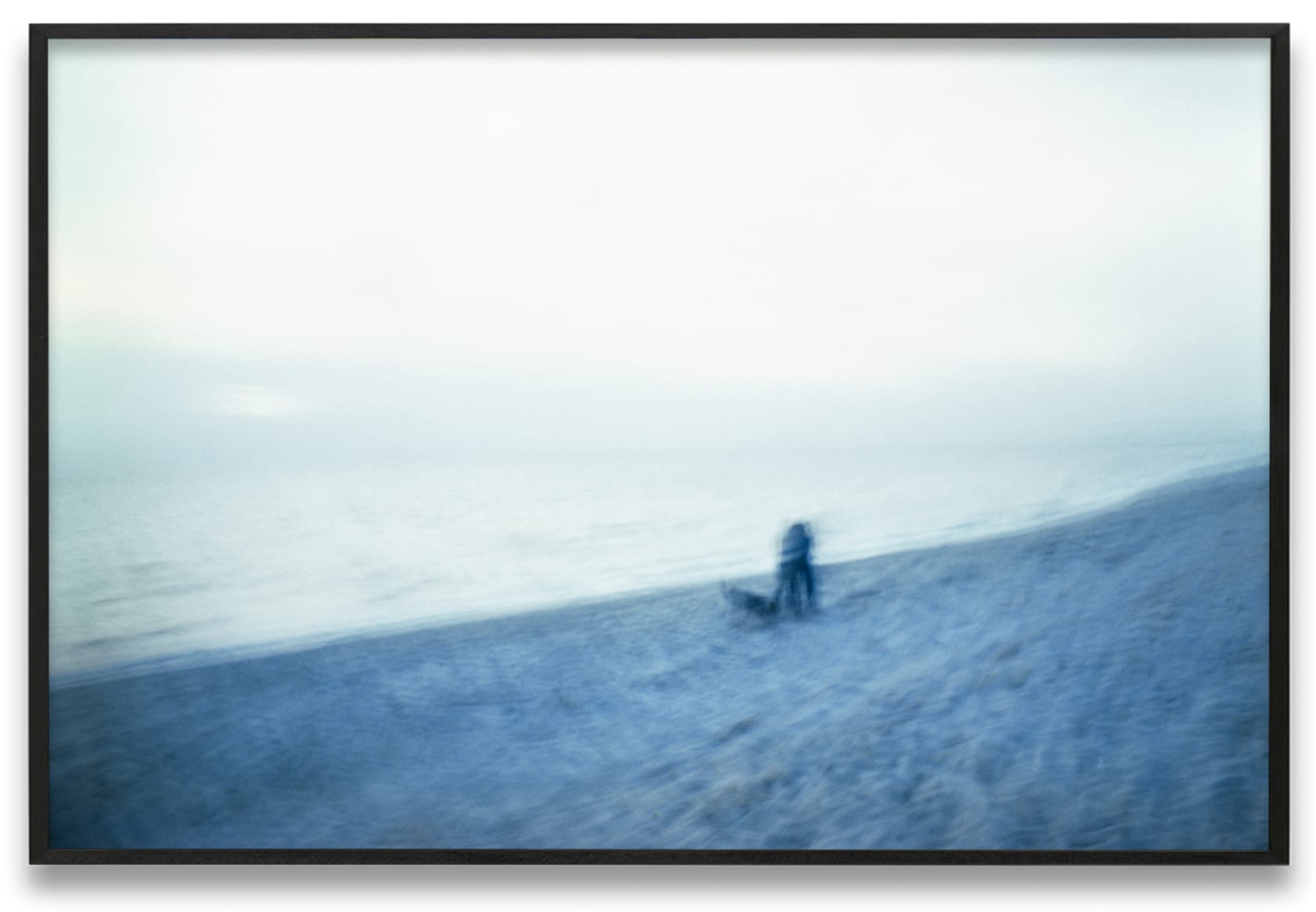 Nan Goldin Couple on the blue beach, n.d. Dye sublimation print on aluminum 20 x 30 in. (50.8 x 76.2...