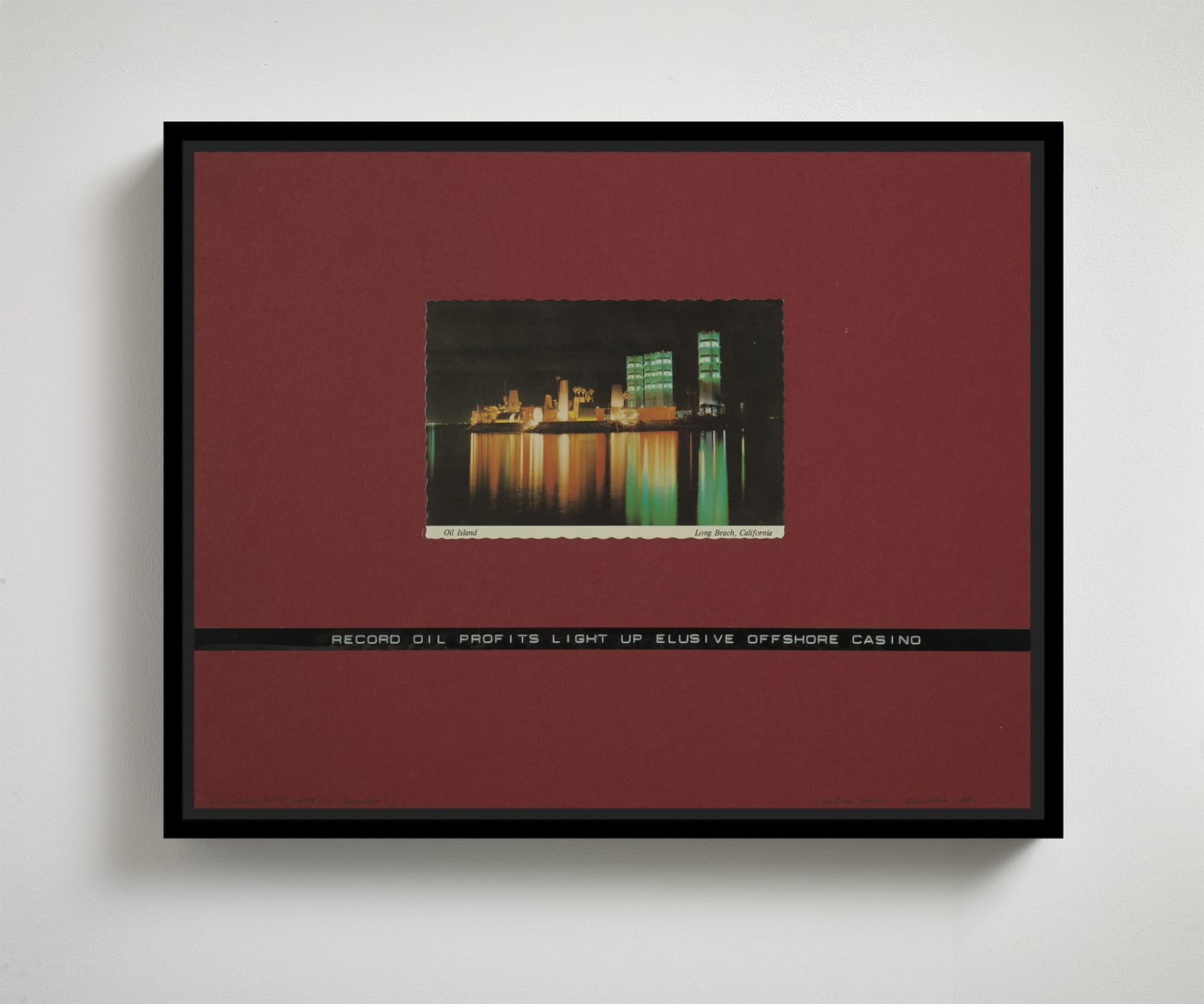 Allan Sekula Long Beach Notes, 1980