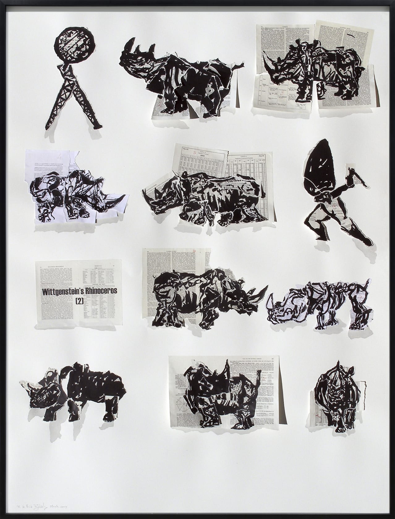 William Kentridge Wittgenstein's Rhinoceros, 2007