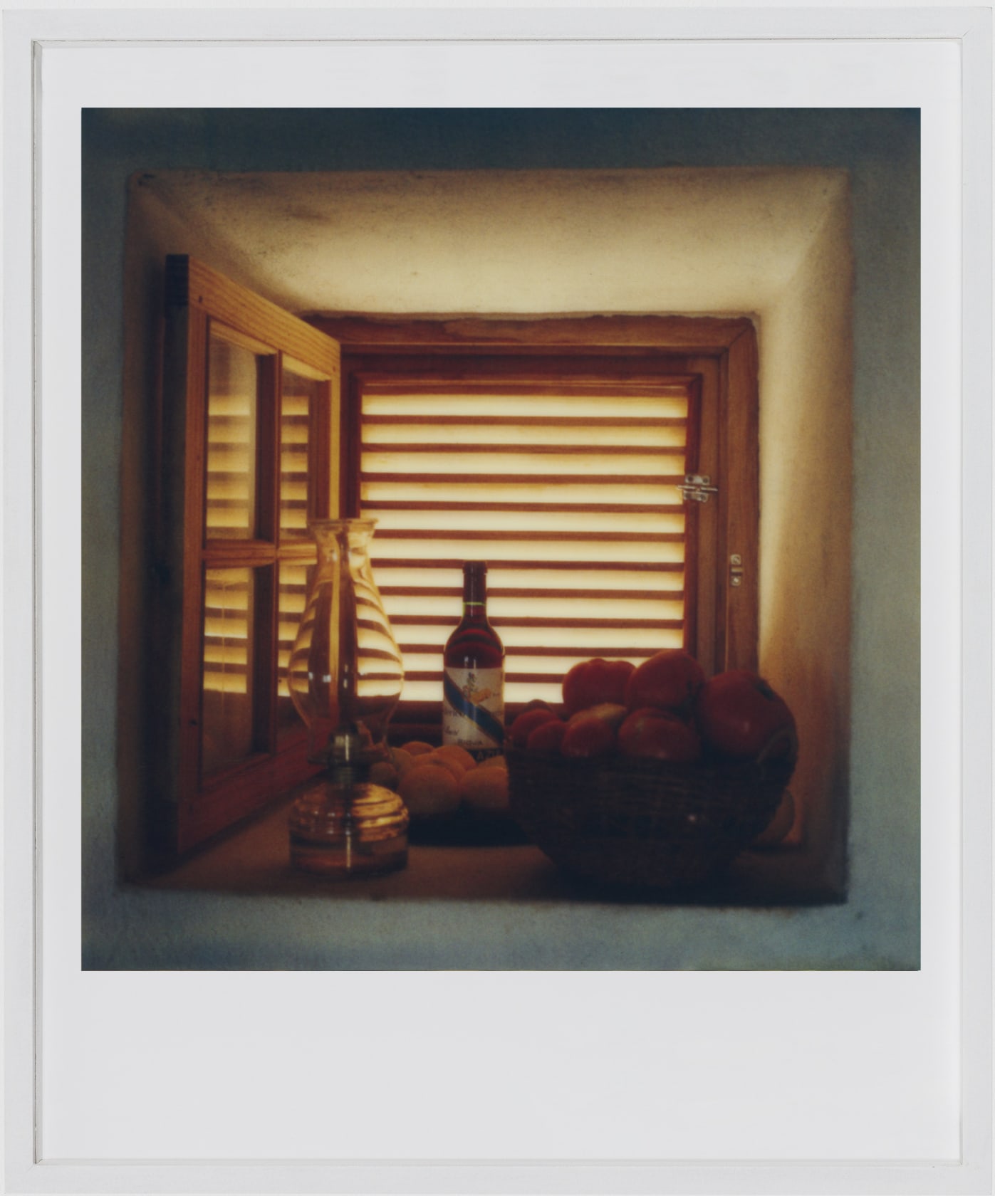 Robby Müller Still life, La Palma, March-April, 1985 Polaroid 600 inkjet print fine art on cardboard Sheet: 15 5/8 x...