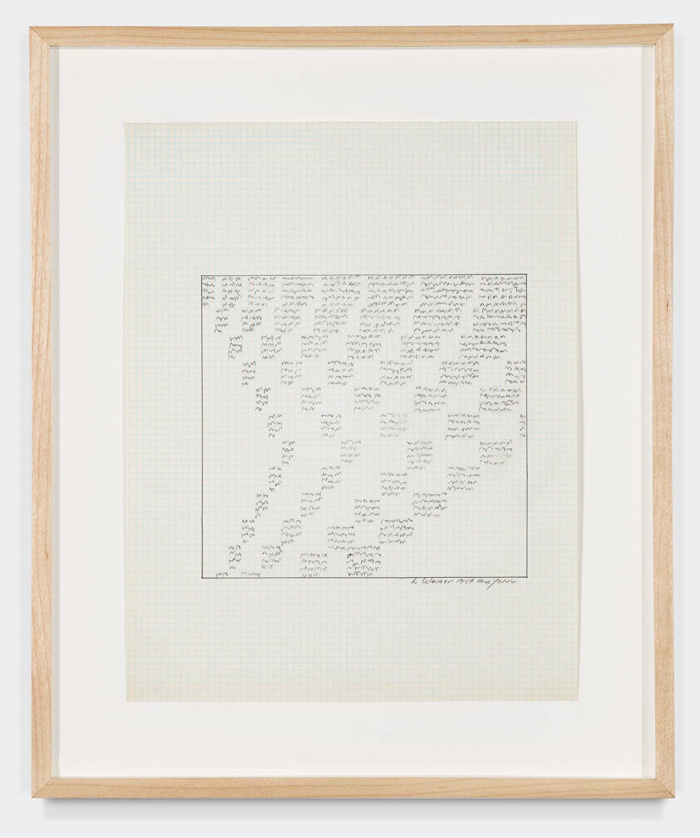 Lawrence Weiner, 1967 Drawing, 1967