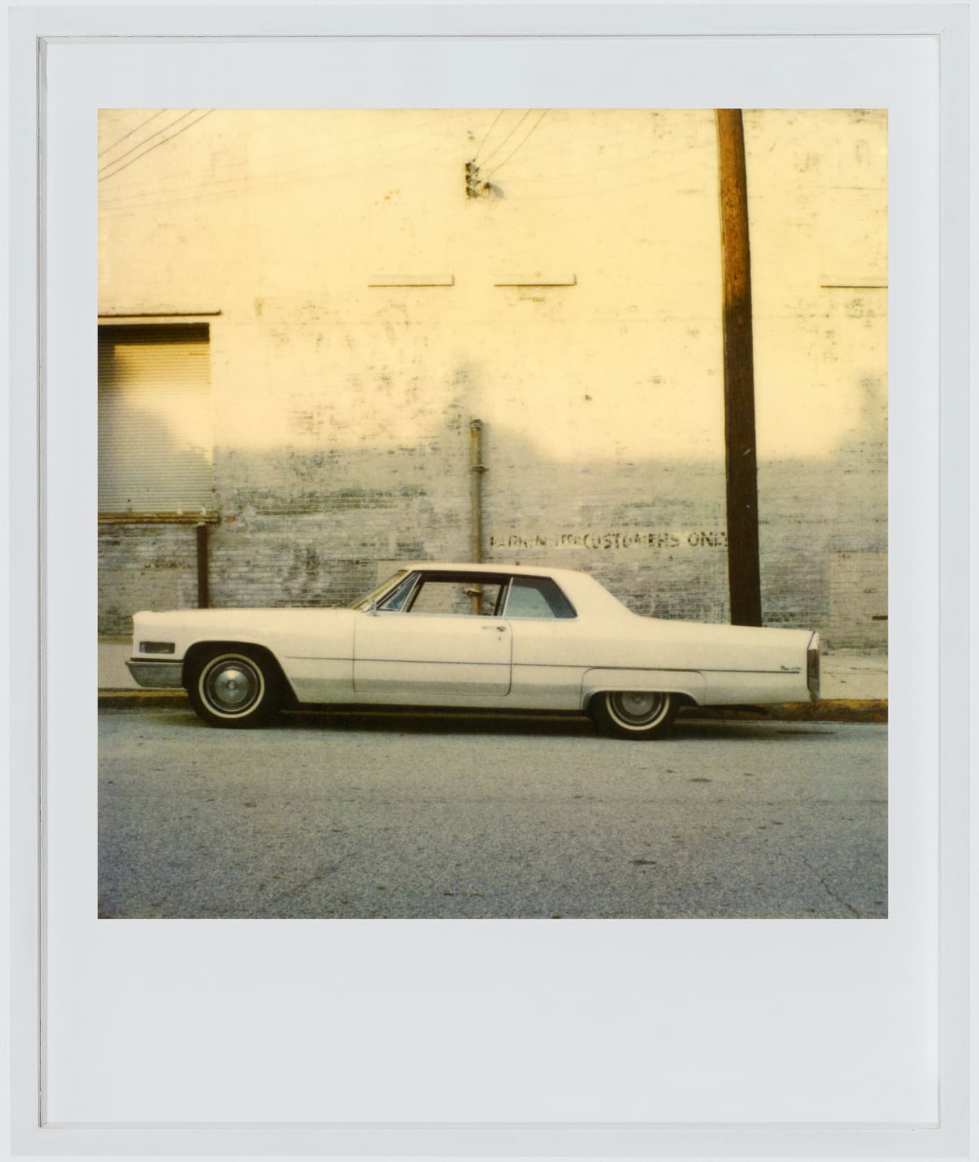 Robby Müller While shooting 'Mystery Train', Memphis, Tennessee, 1988 Polaroid 600 inkjet print fine art on cardboard Sheet: 15 5/8...
