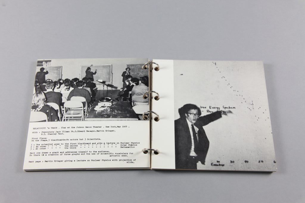Bernar Venet Exploited Subjects, 1970 Book, offset lithograph on board, 16 pages, ring-bound 7 1/4 x 7 1/4 x 1/2...