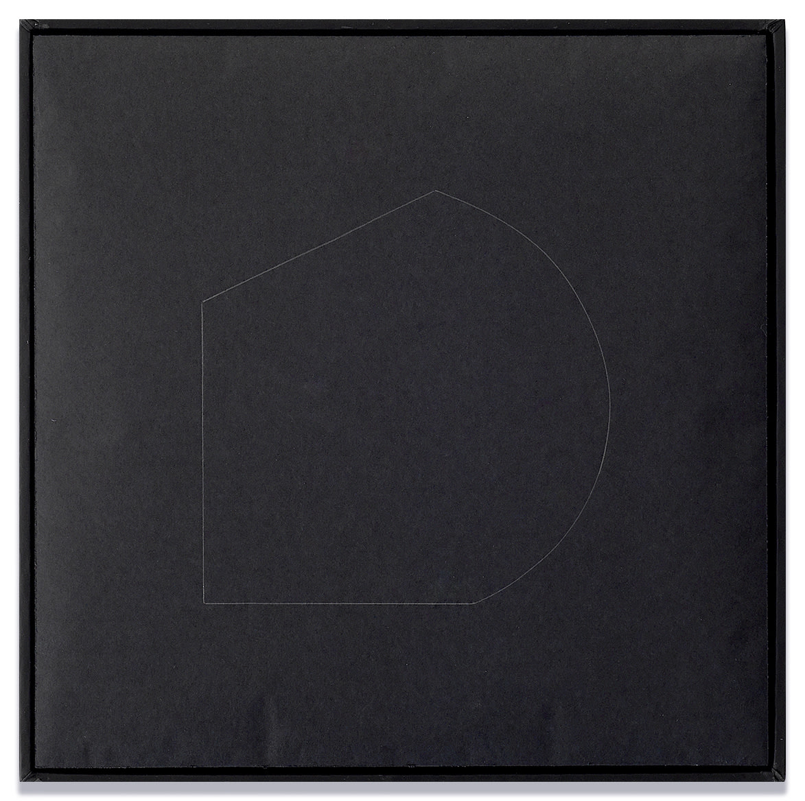 Ettore Spalletti Disegno (2), 1993-2010 White pencil on pressed tissue paper, cardboard box 8 1/4 x 8 1/4 x 1...