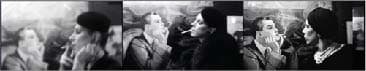 Nan Goldin Christmas at The Other Side, Boston, x3, 1972, 2019