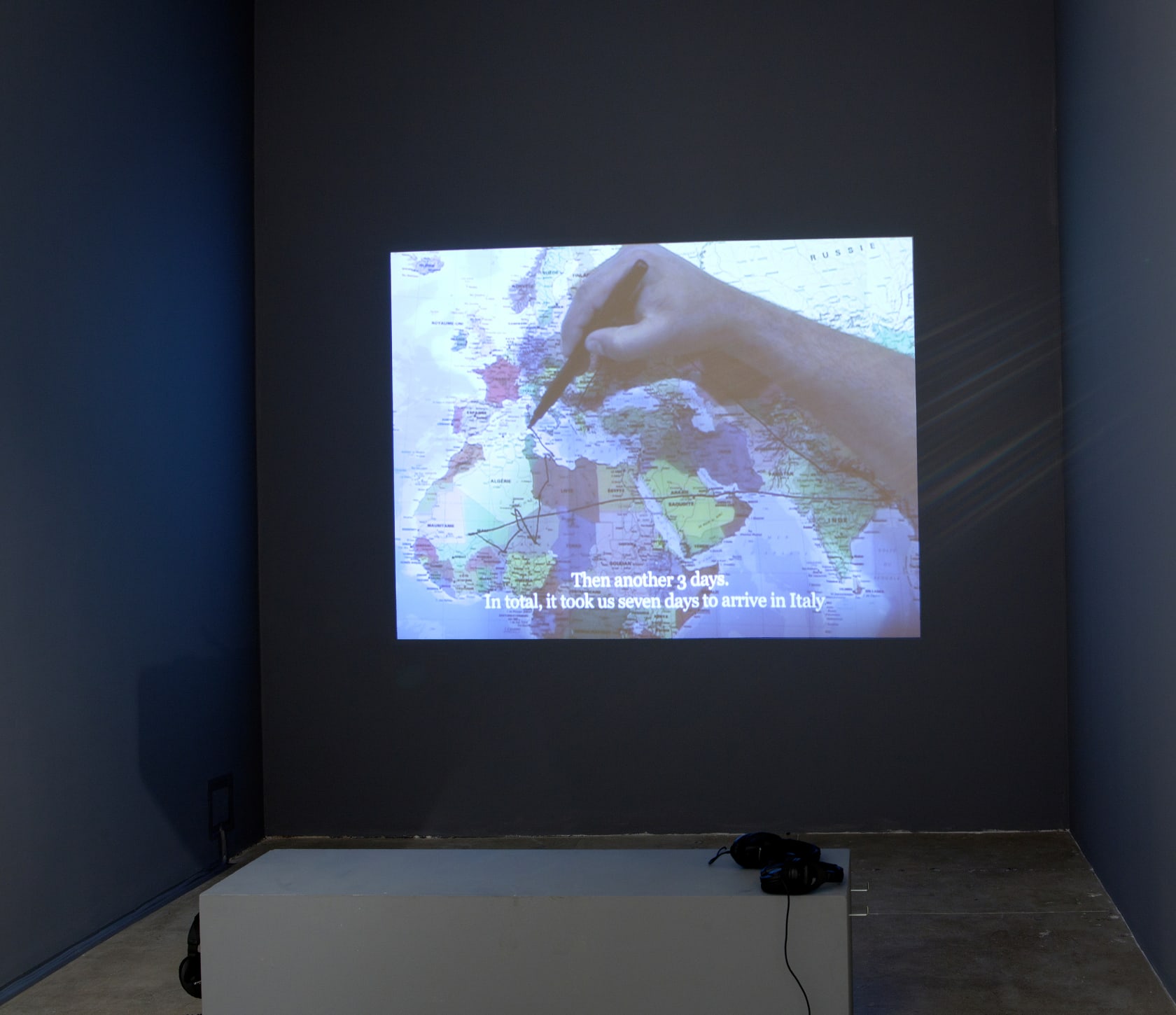 Bouchra Khalili Mapping journey #5, edition of 5, 2009