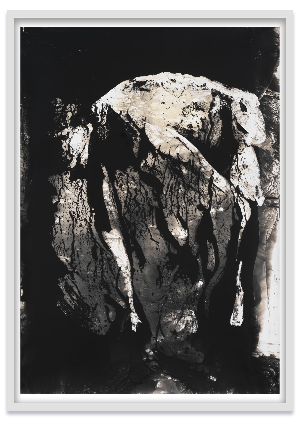 Matt Saunders All the borders of itself, 2019 Unique silver gelatin print on fiber paper 41 3/4 x 28 3/8...