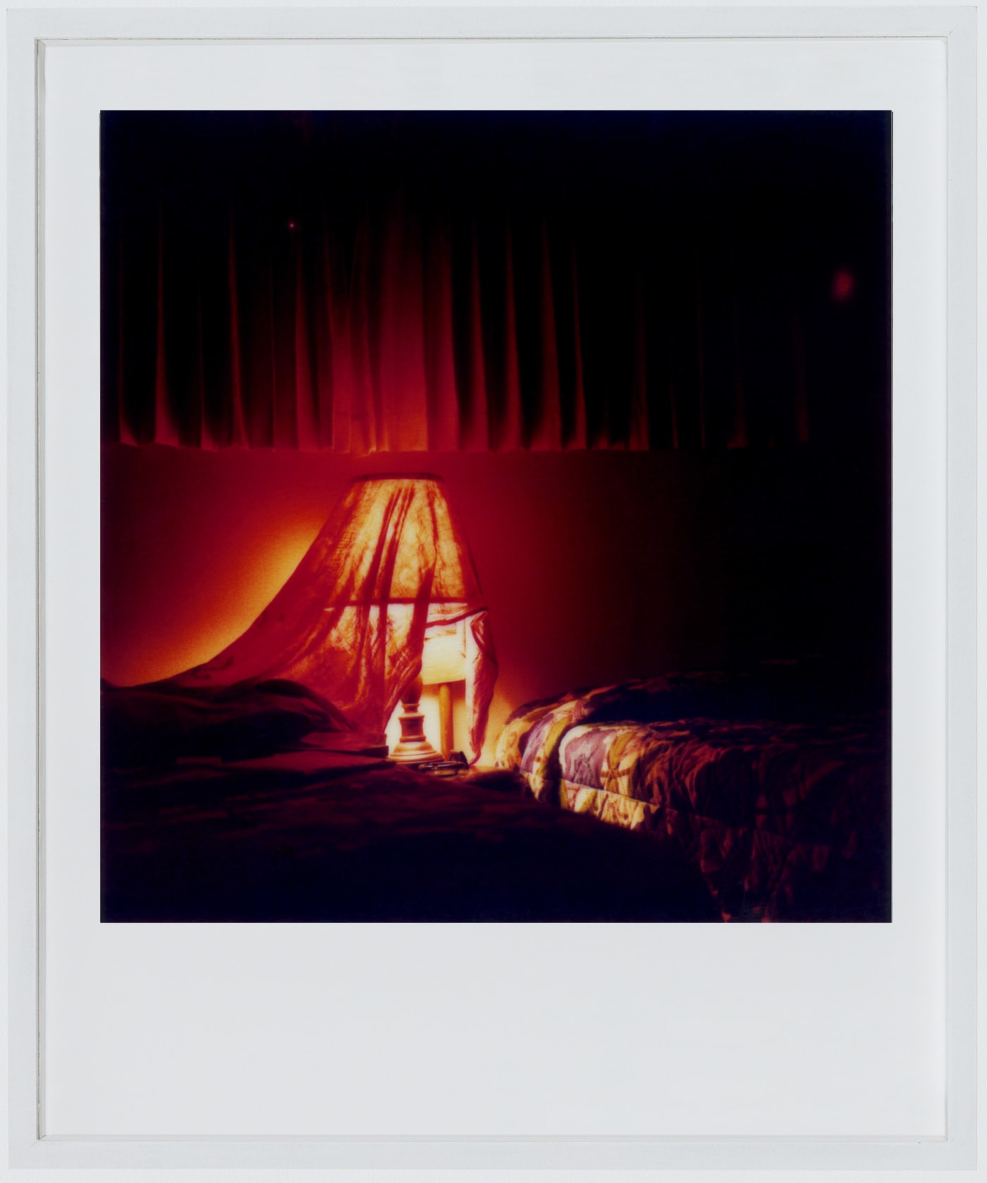 Robby Müller Pacific Sand Hotel, while shooting Barfly, Santa Monica, Los Angeles, 1986 Polaroid 600 inkjet print fine art on...