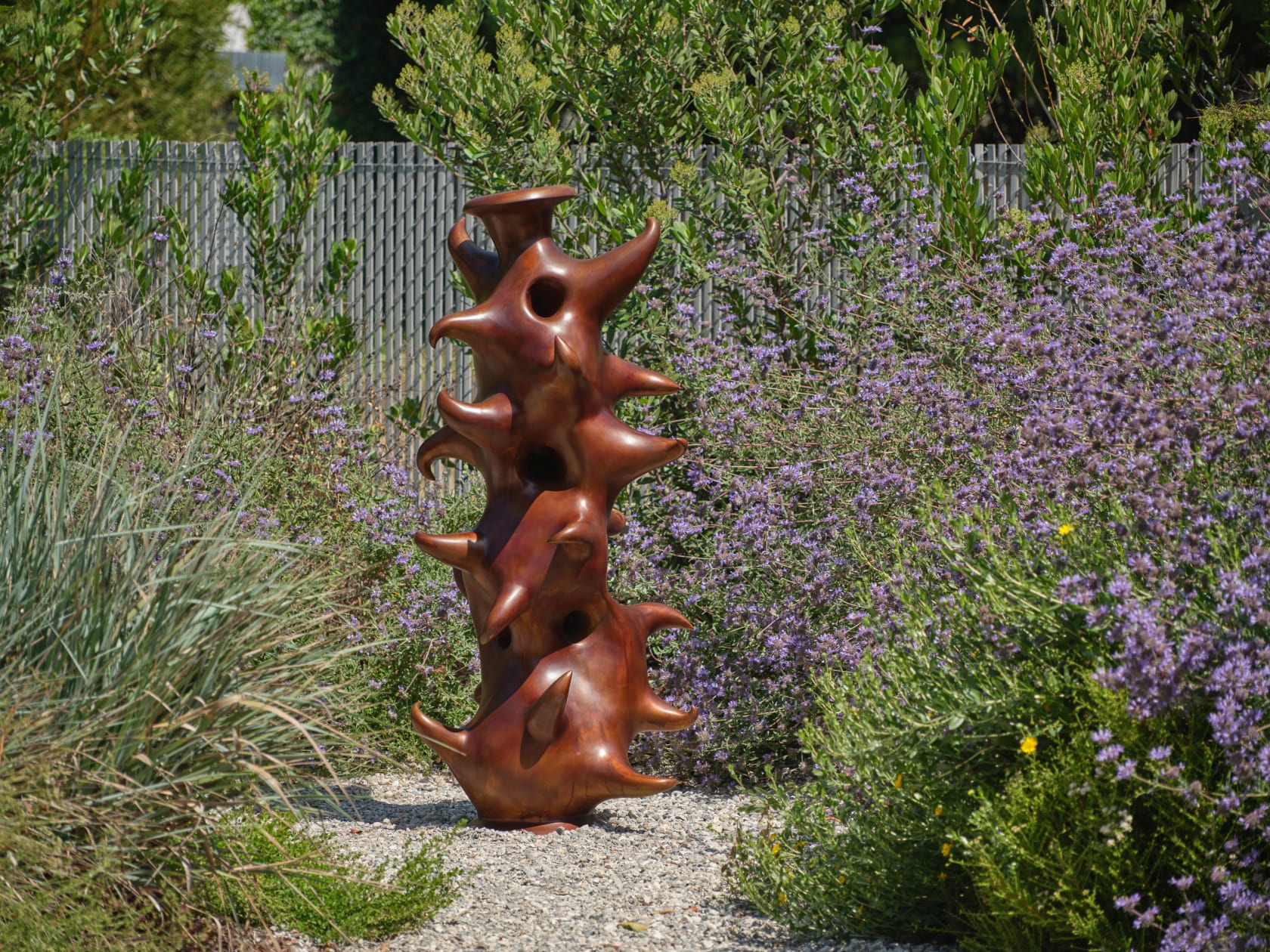 Tony Cragg Vessel, 2023 Bronze 66 7/8 x 29 1/8 x 29 1/8 in. (170 x 74 x 74 cm)