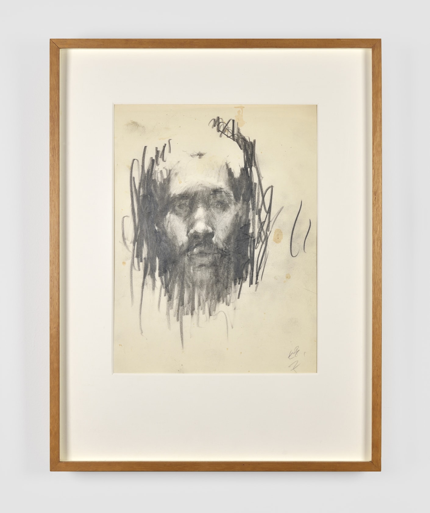 Ed Bereal Untitled (Self Portrait), 1958-1965 Graphite on paper Paper: 11 x 8 1/2 in. (27.9 x 21.6 cm) Frame:...