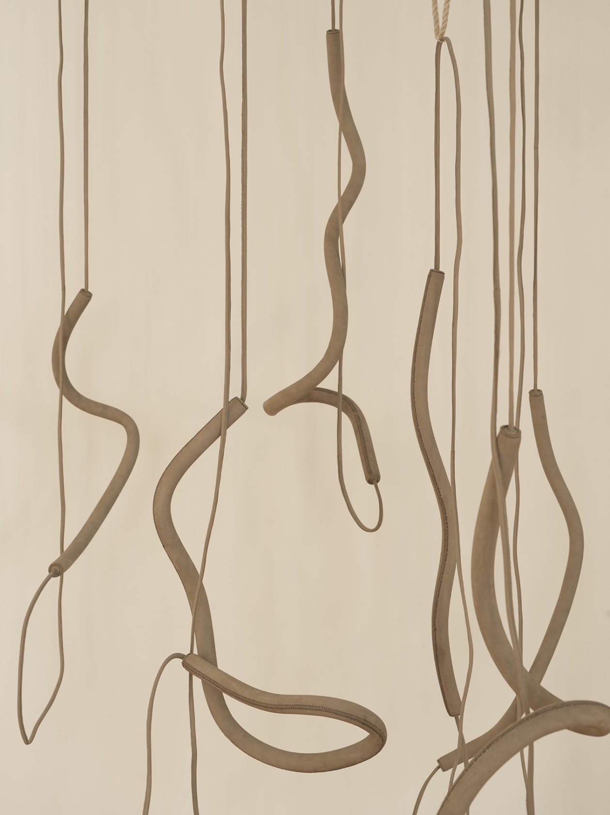 Leonor Antunes, alterated knot 5, 2018