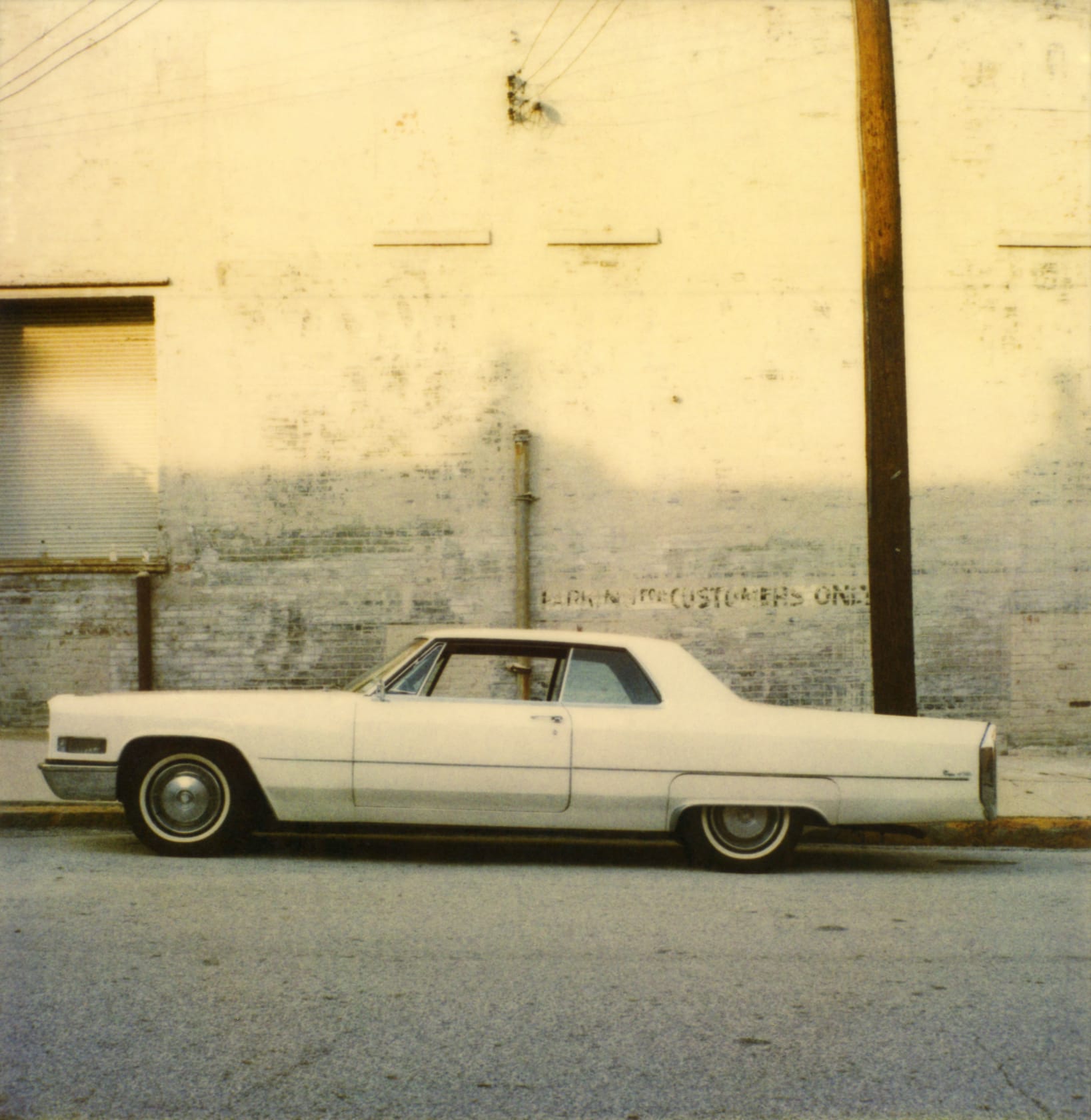 Robby Müller While shooting 'Mystery Train', Memphis, Tennessee, 1988 Polaroid 600 inkjet print fine art on cardboard Sheet: 15 5/8...