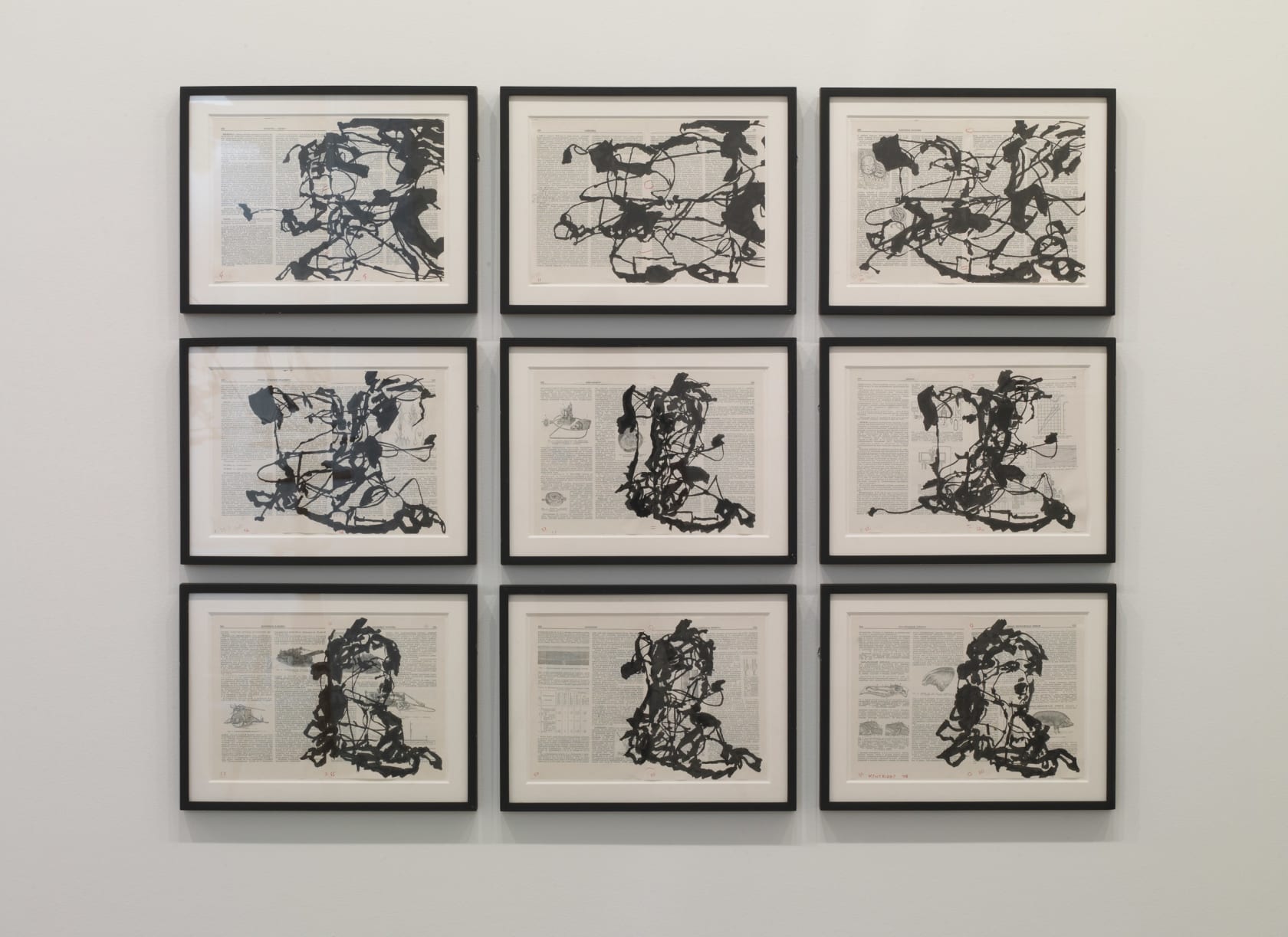 William Kentridge Drawings for Artist's Book 'Breathe', 2008