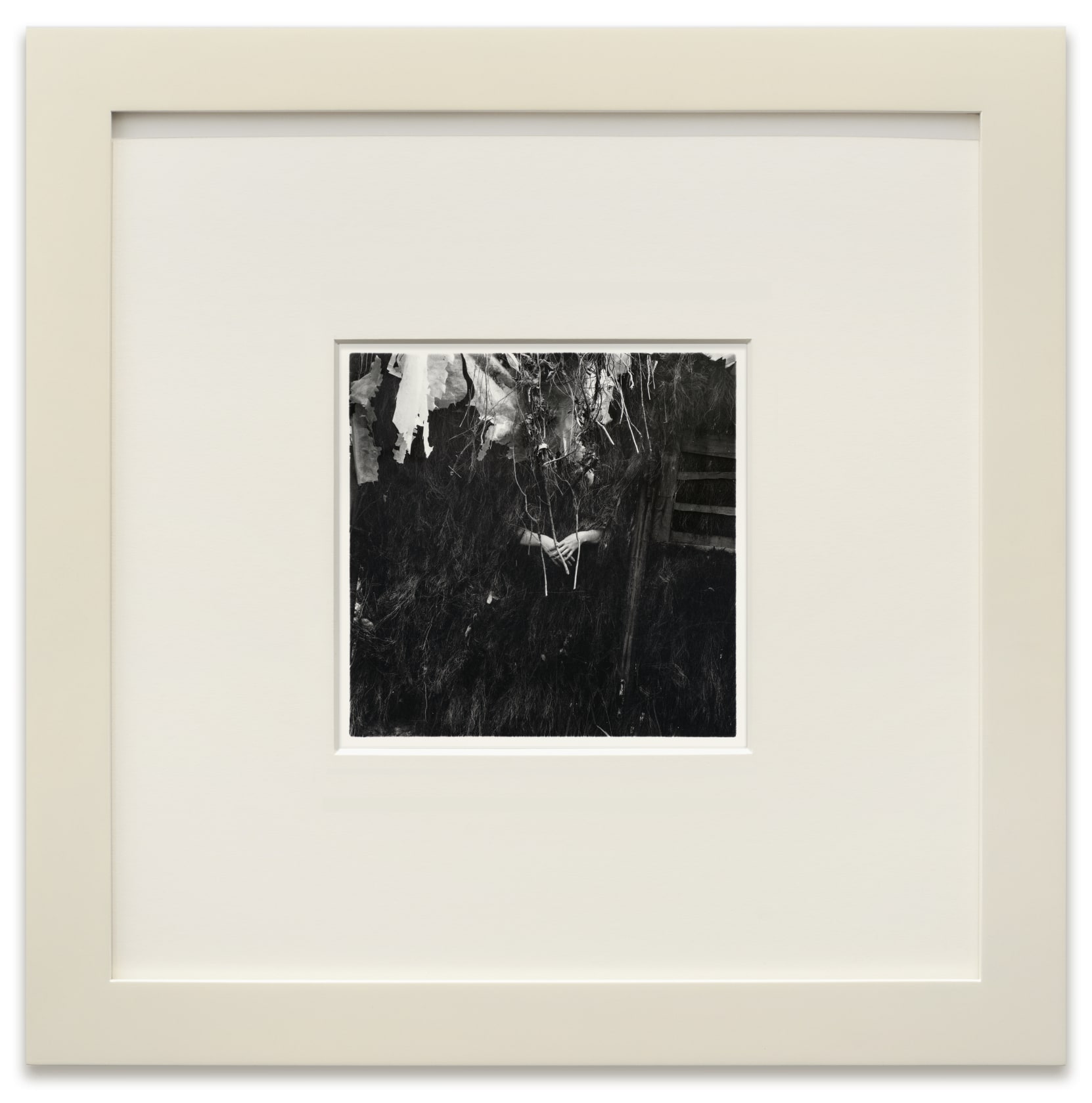 Francesca Woodman Untitled, Italy, 1978 Vintage gelatin silver print Image: 4 5/8 x 4 5/8 in. (11.6 x 11.6 cm)...