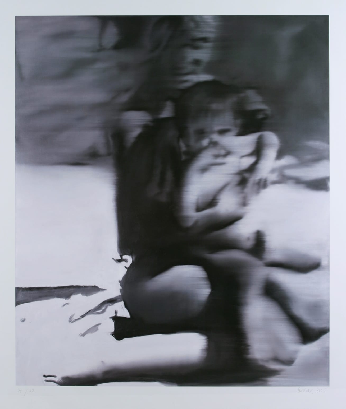 Gerhard Richter, Woman with Child (Frau mit Kind), 2005