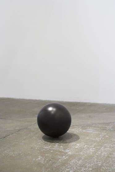 Roni Horn Black Asphere 4, 1988/2006