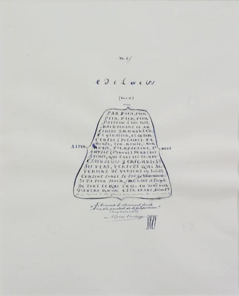 Thierry De Cordier Iconotexture (Edelweiss), 2002