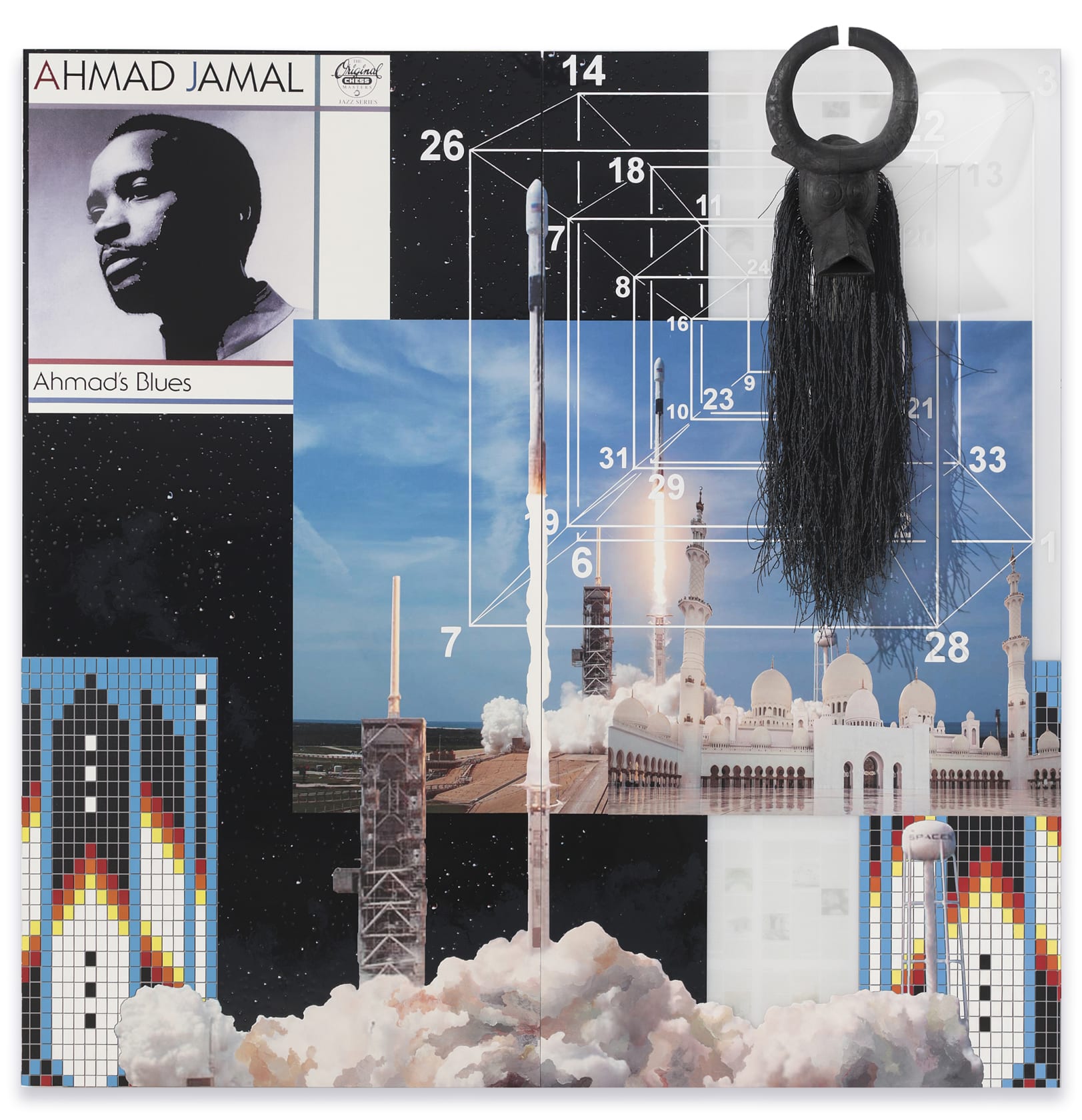 Tavares Strachan, The Blues, 2021