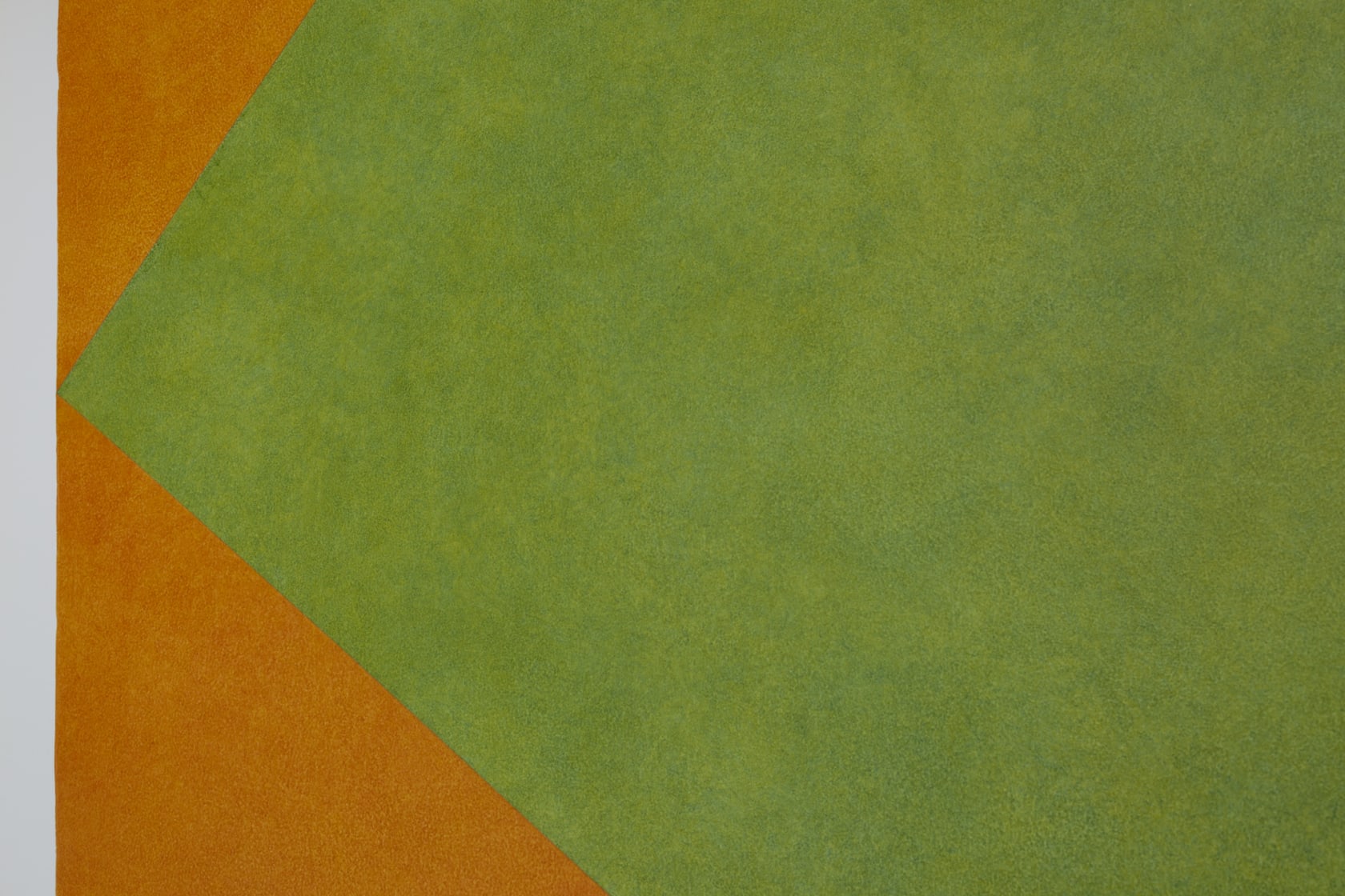 Sol LeWitt Wall Drawing #459, Asymmetrical Pyramid with Color ink washes superimposed, 1985