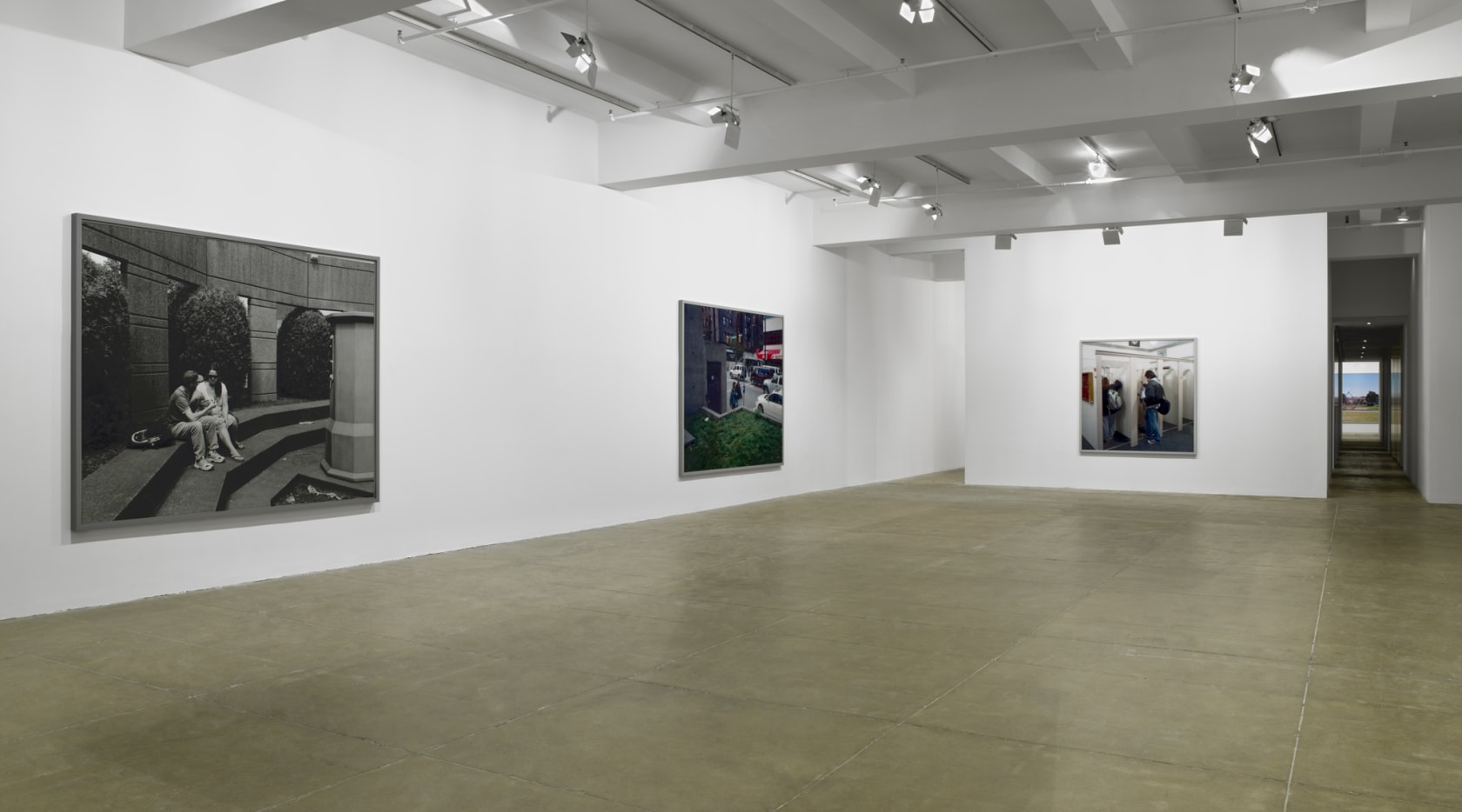 An exhibition installation view from: Jeff Wall