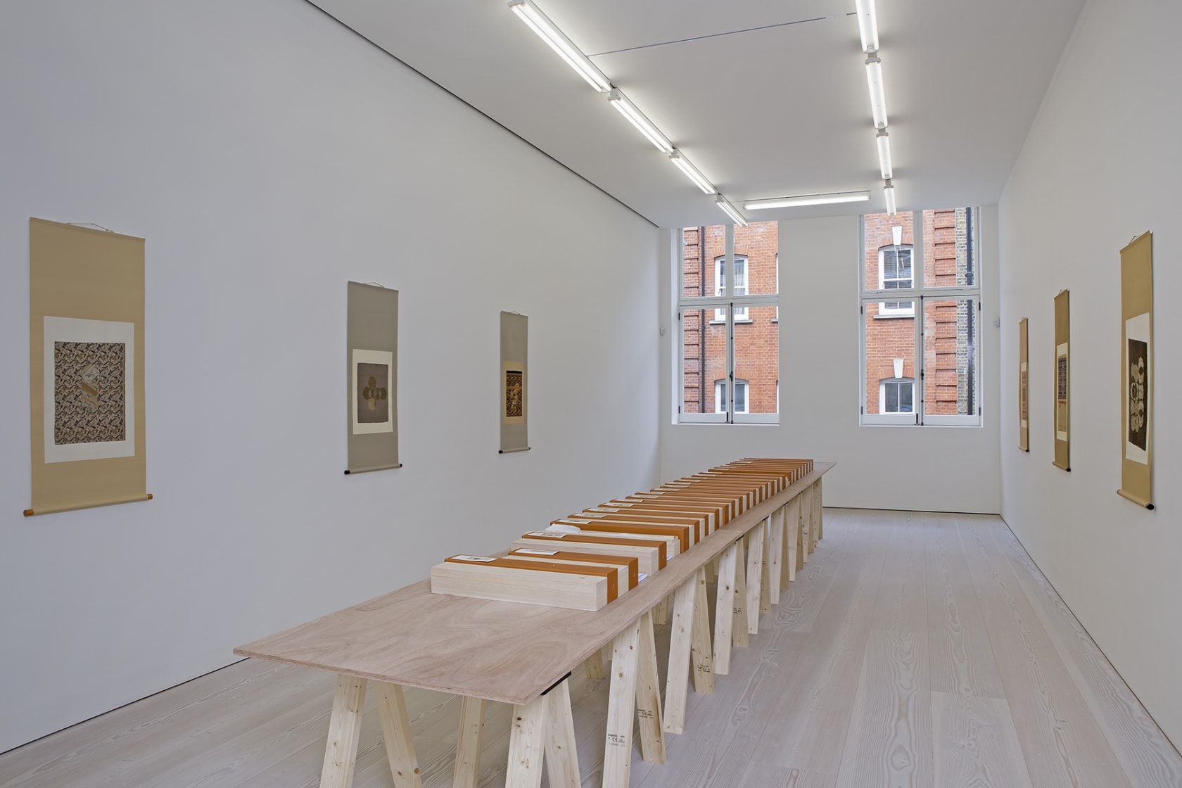 An exhibition installation view from: Gabriel Orozco