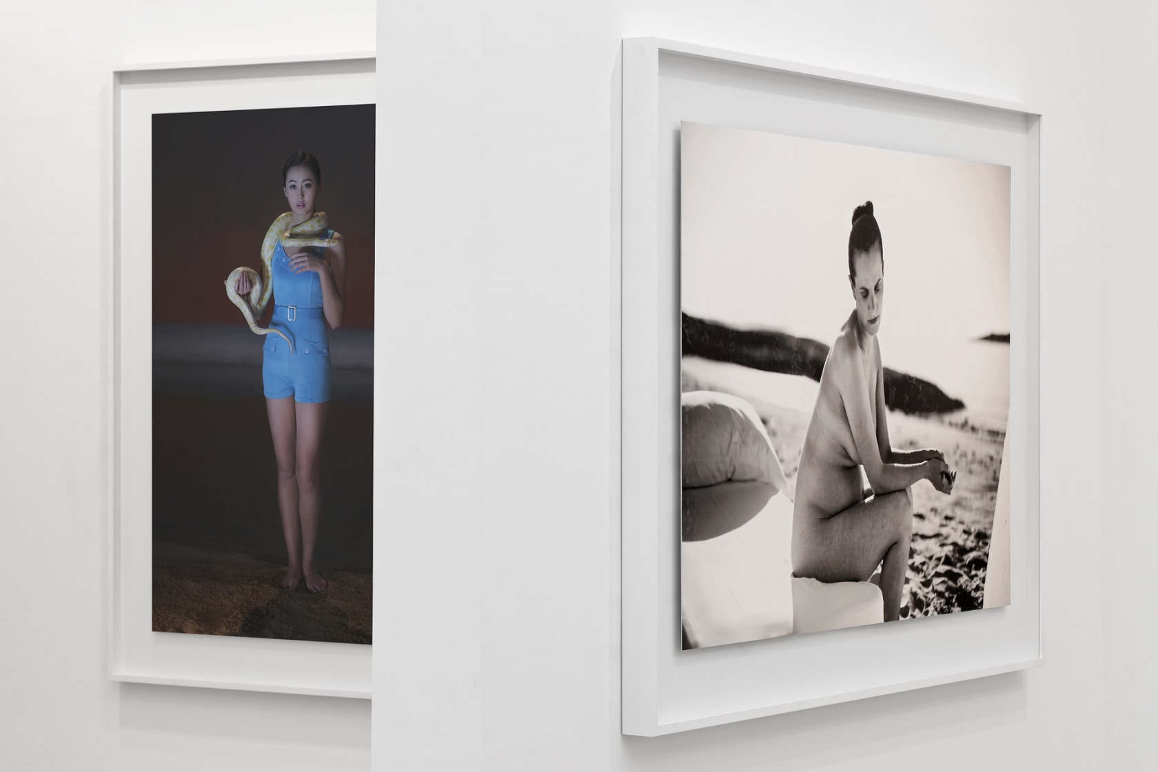 An exhibition installation view from: Yang Fudong, The Coloured Sky: New Women II