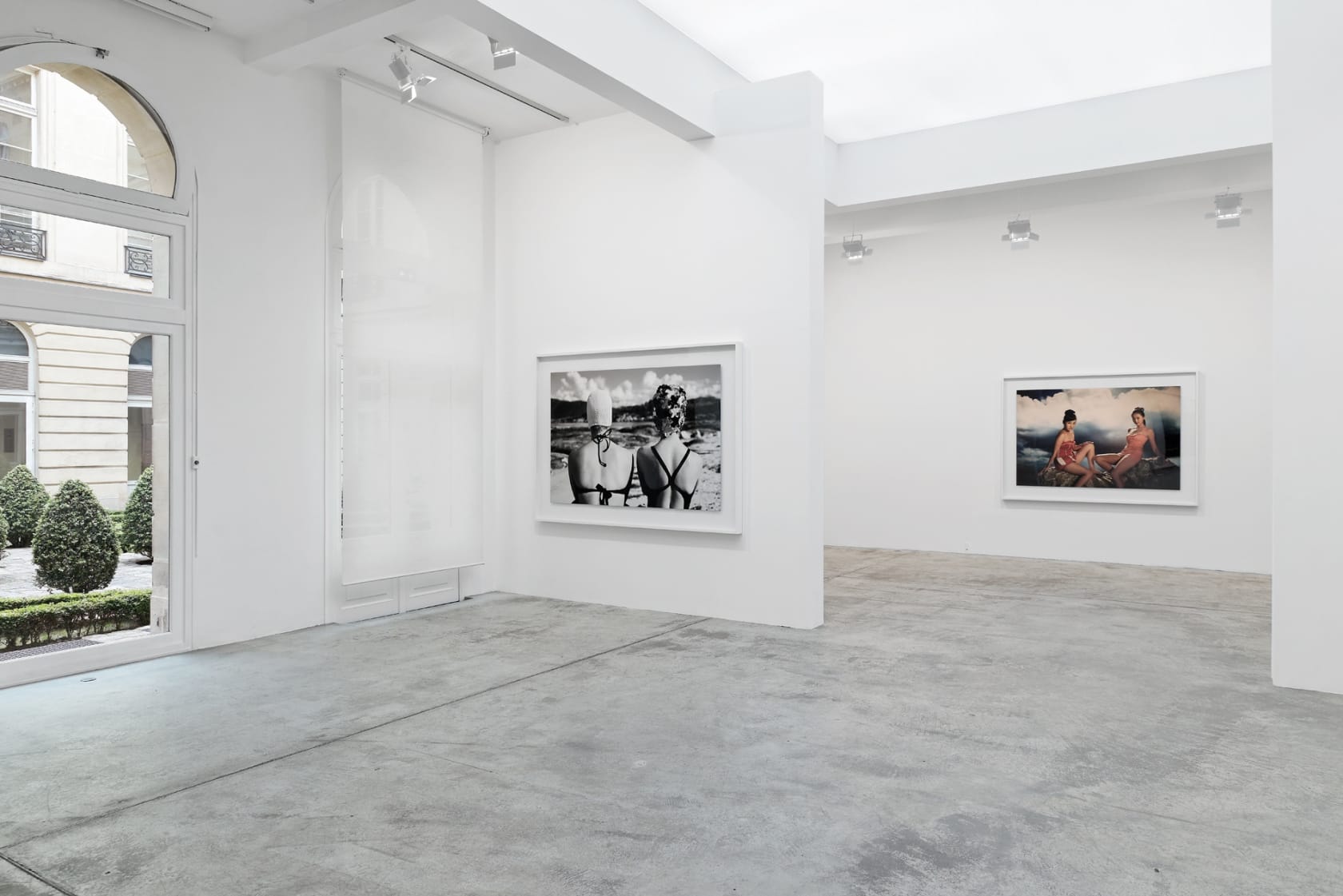 An exhibition installation view from: Yang Fudong, The Coloured Sky: New Women II