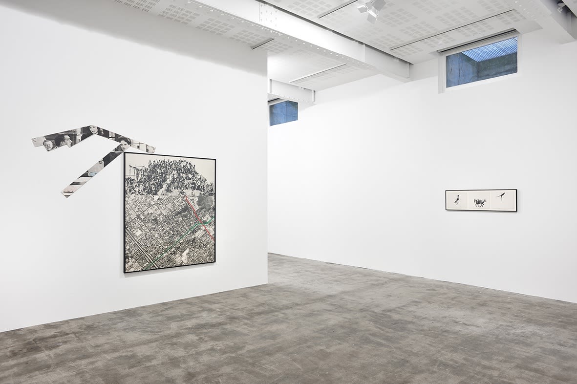 An exhibition installation view from: John Baldessari, Early Works