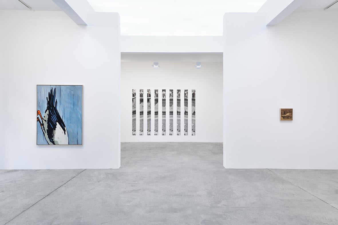 An exhibition installation view from: John Baldessari, Early Works