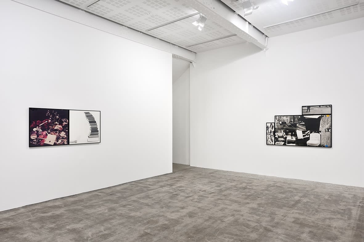 An exhibition installation view from: John Baldessari, Early Works