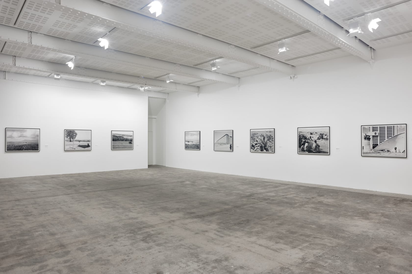 An exhibition installation view from: David Goldblatt, Structures of Dominion and Democracy