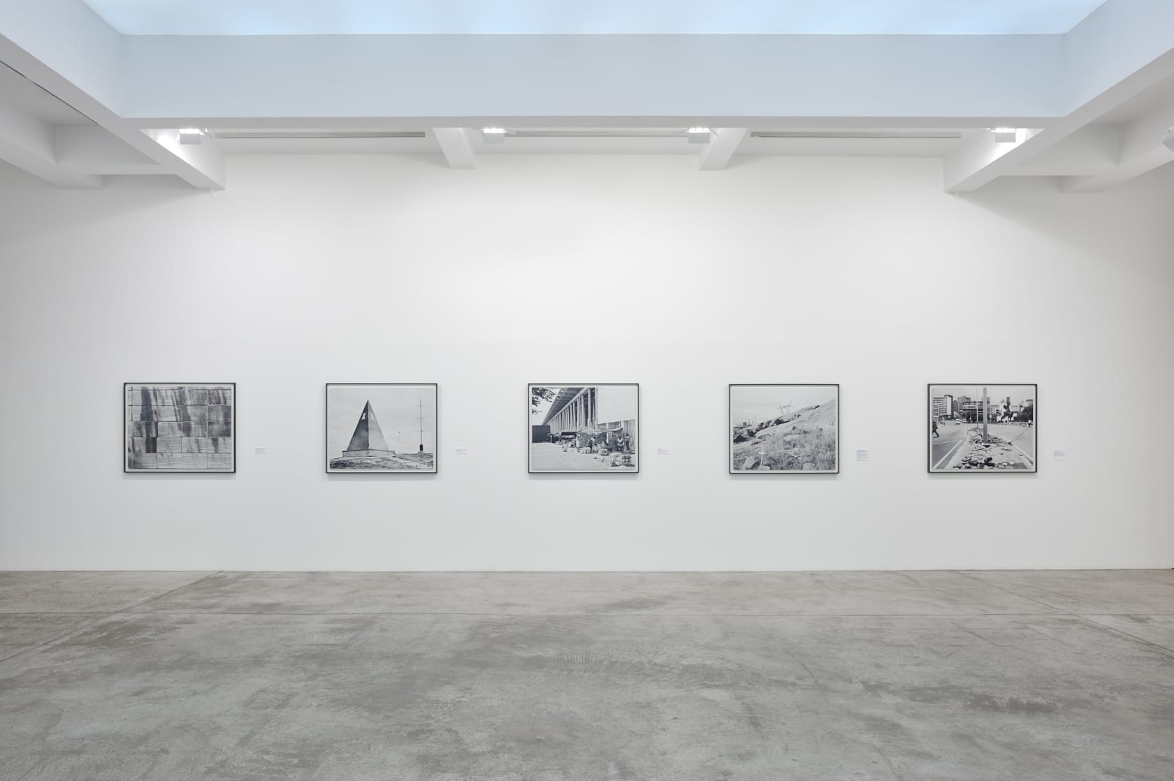 An exhibition installation view from: David Goldblatt, Structures of Dominion and Democracy