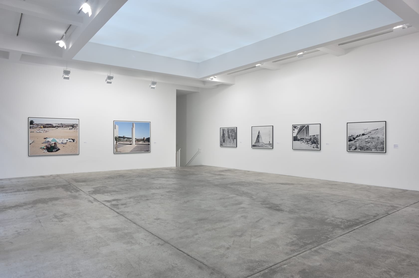 An exhibition installation view from: David Goldblatt, Structures of Dominion and Democracy