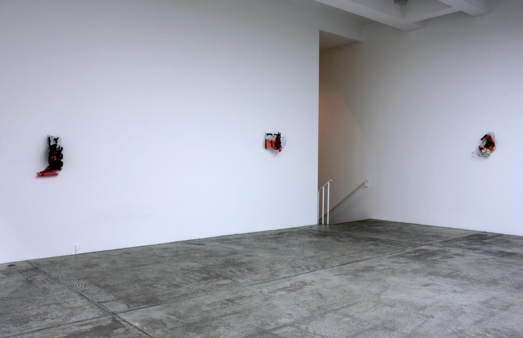 An exhibition installation view from: Richard Tuttle, Matter