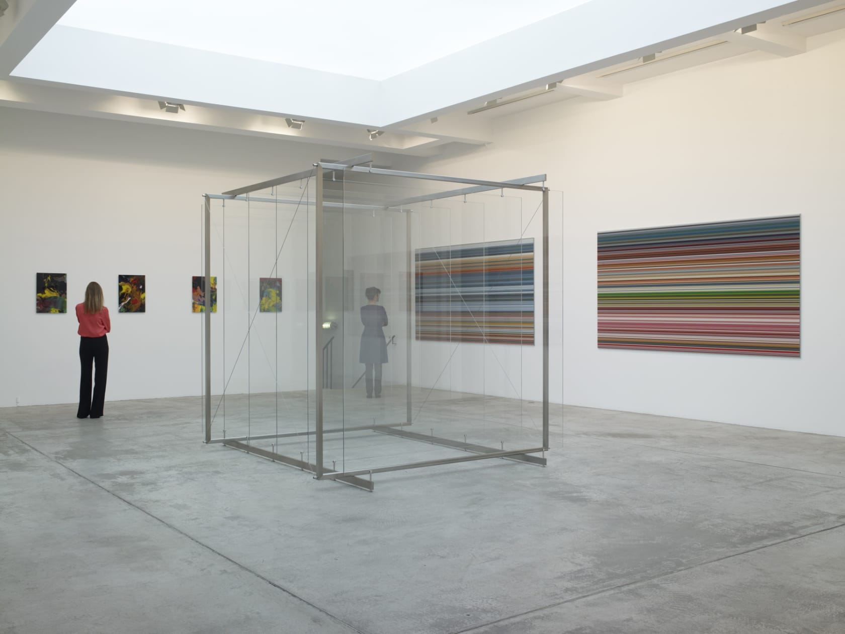 An exhibition installation view from: Gerhard Richter, Peinture 2010 - 2011