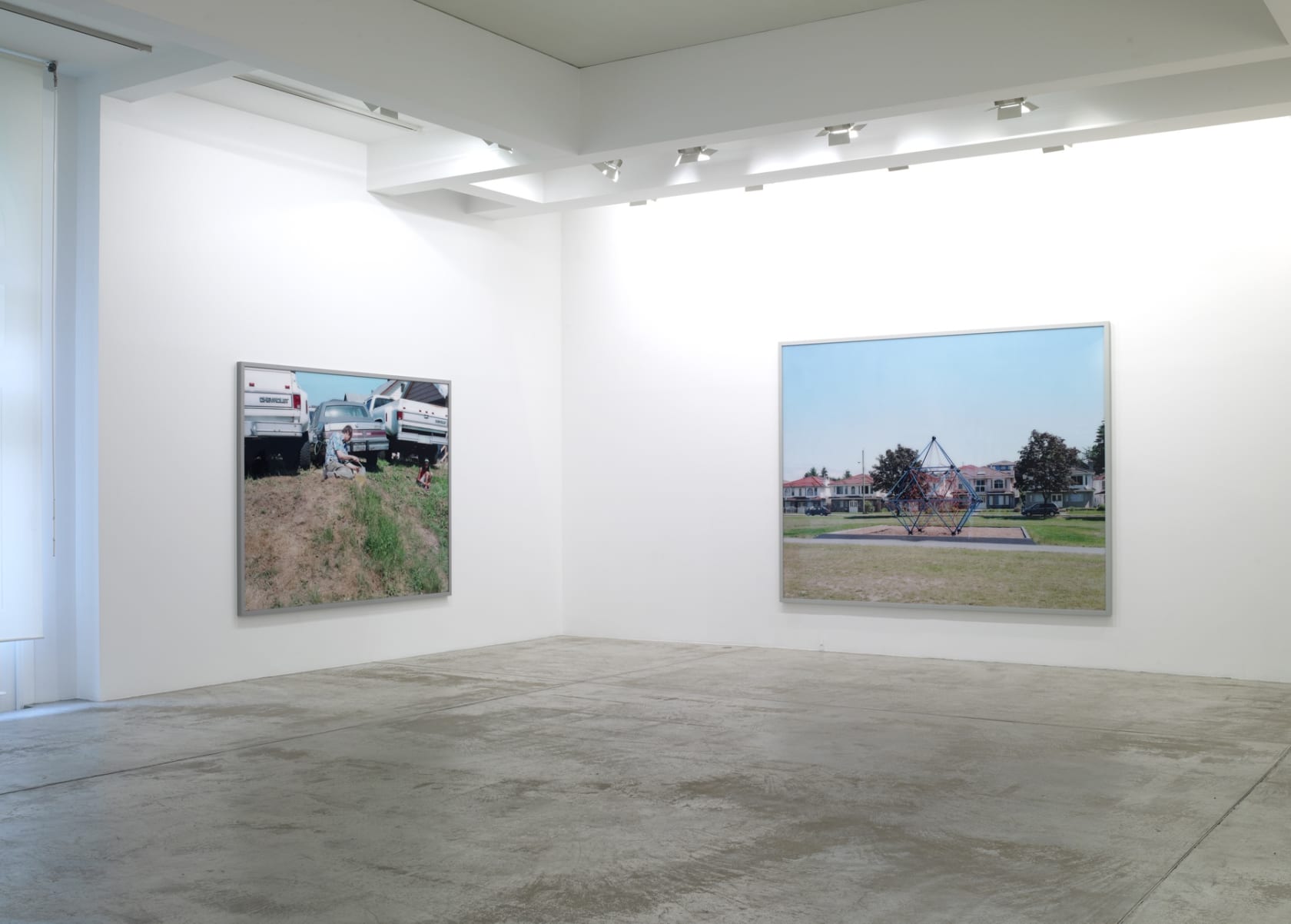 An exhibition installation view from: Jeff Wall