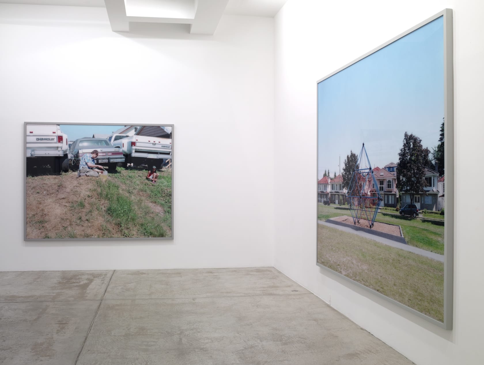 An exhibition installation view from: Jeff Wall