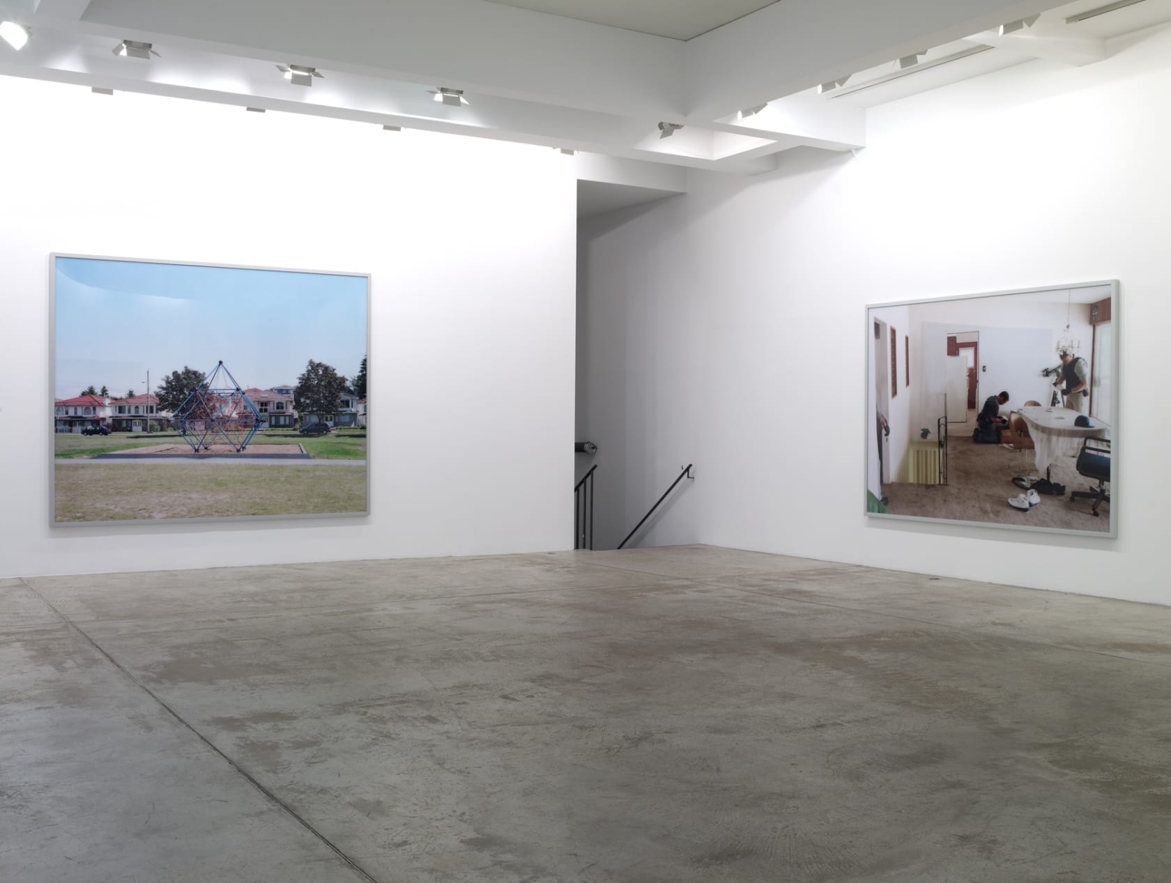 An exhibition installation view from: Jeff Wall