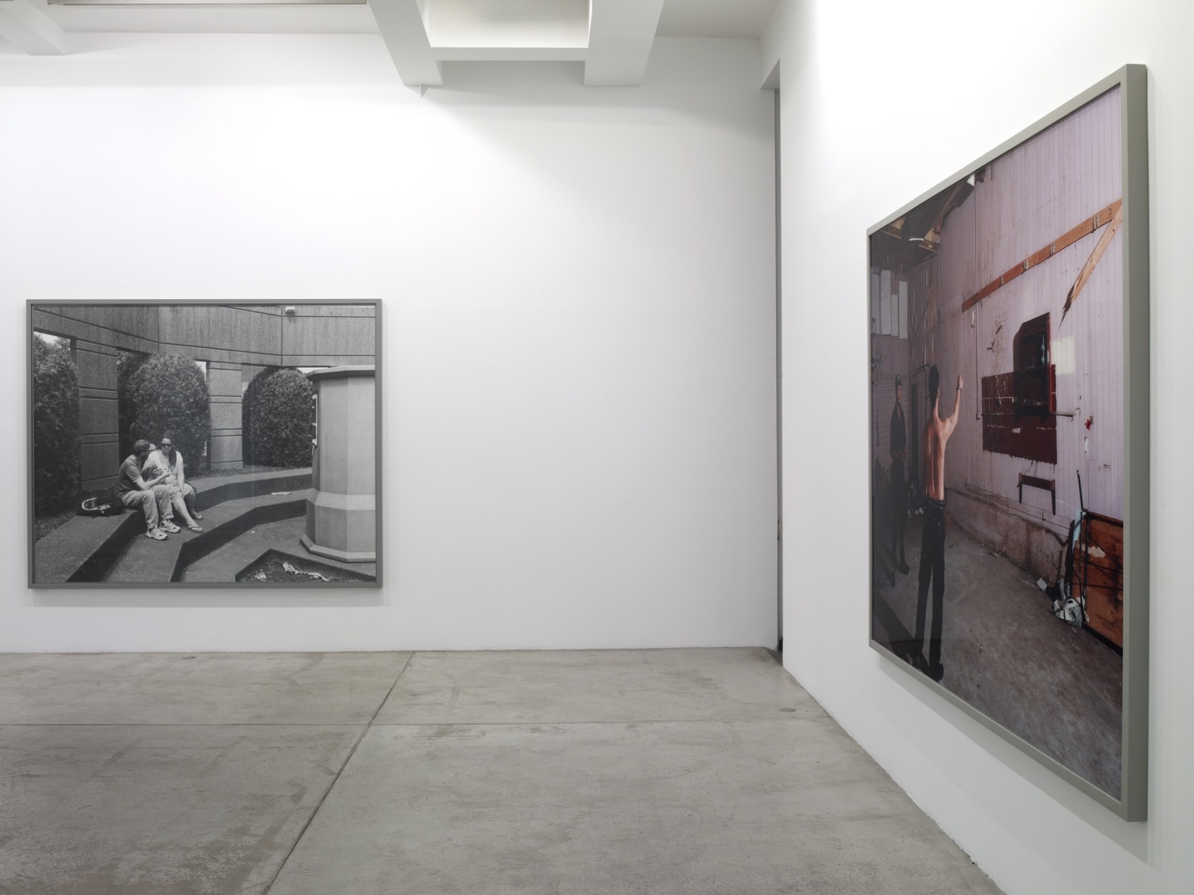 An exhibition installation view from: Jeff Wall