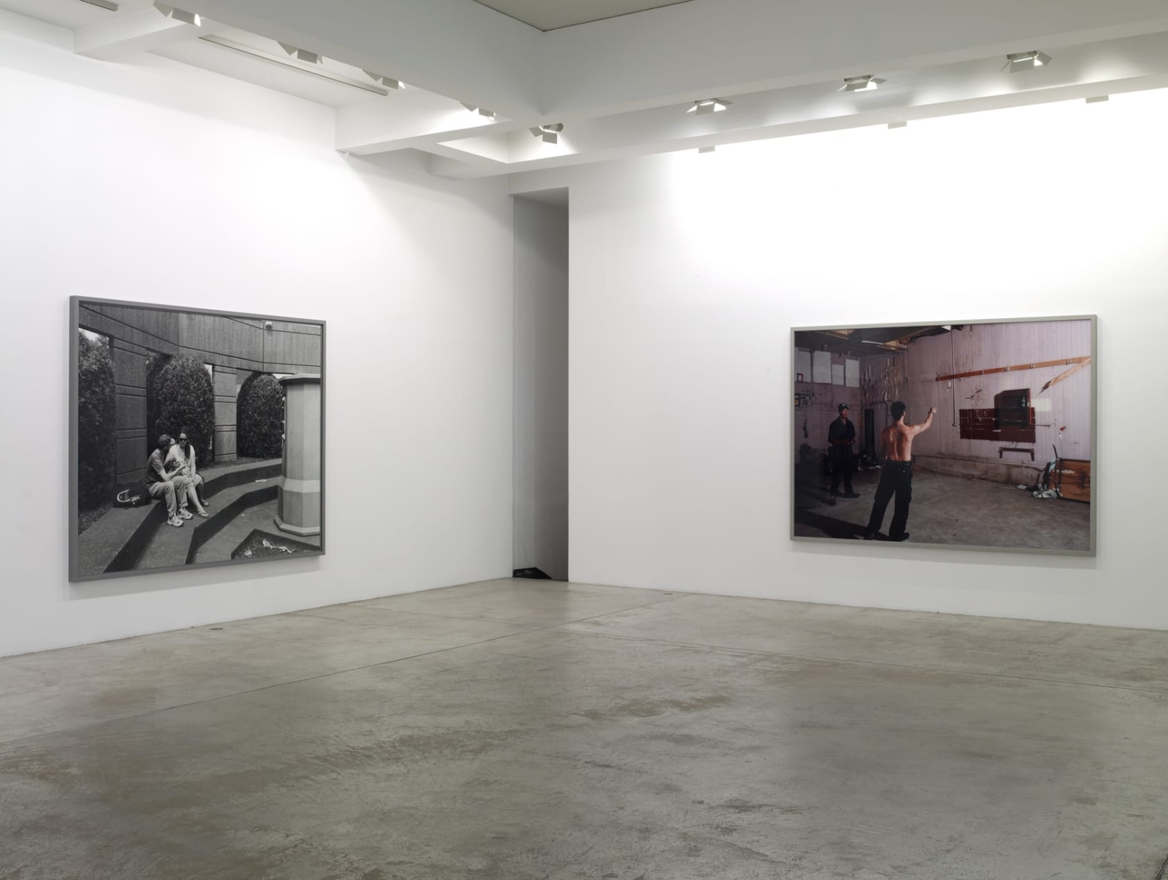 An exhibition installation view from: Jeff Wall