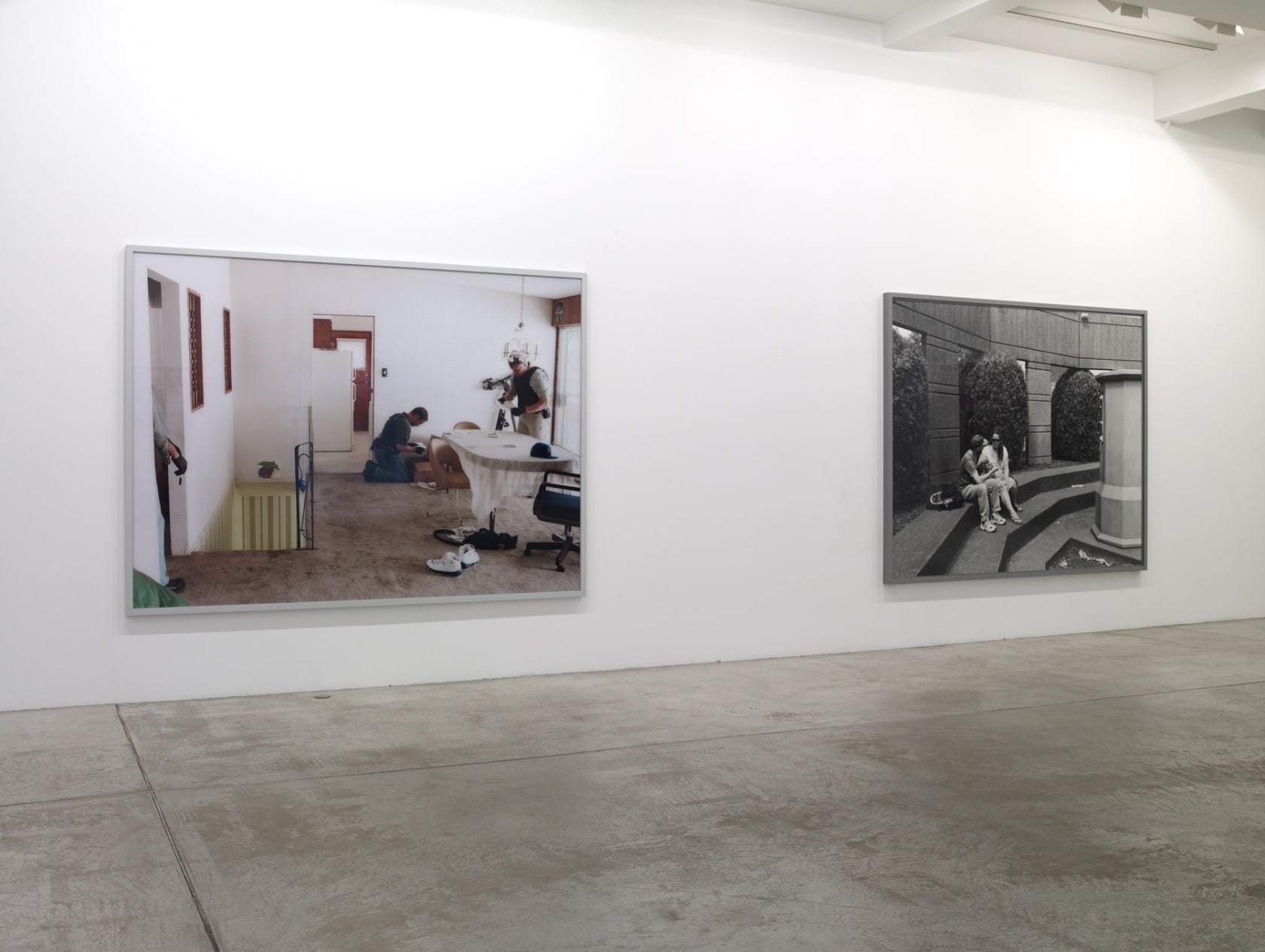 An exhibition installation view from: Jeff Wall