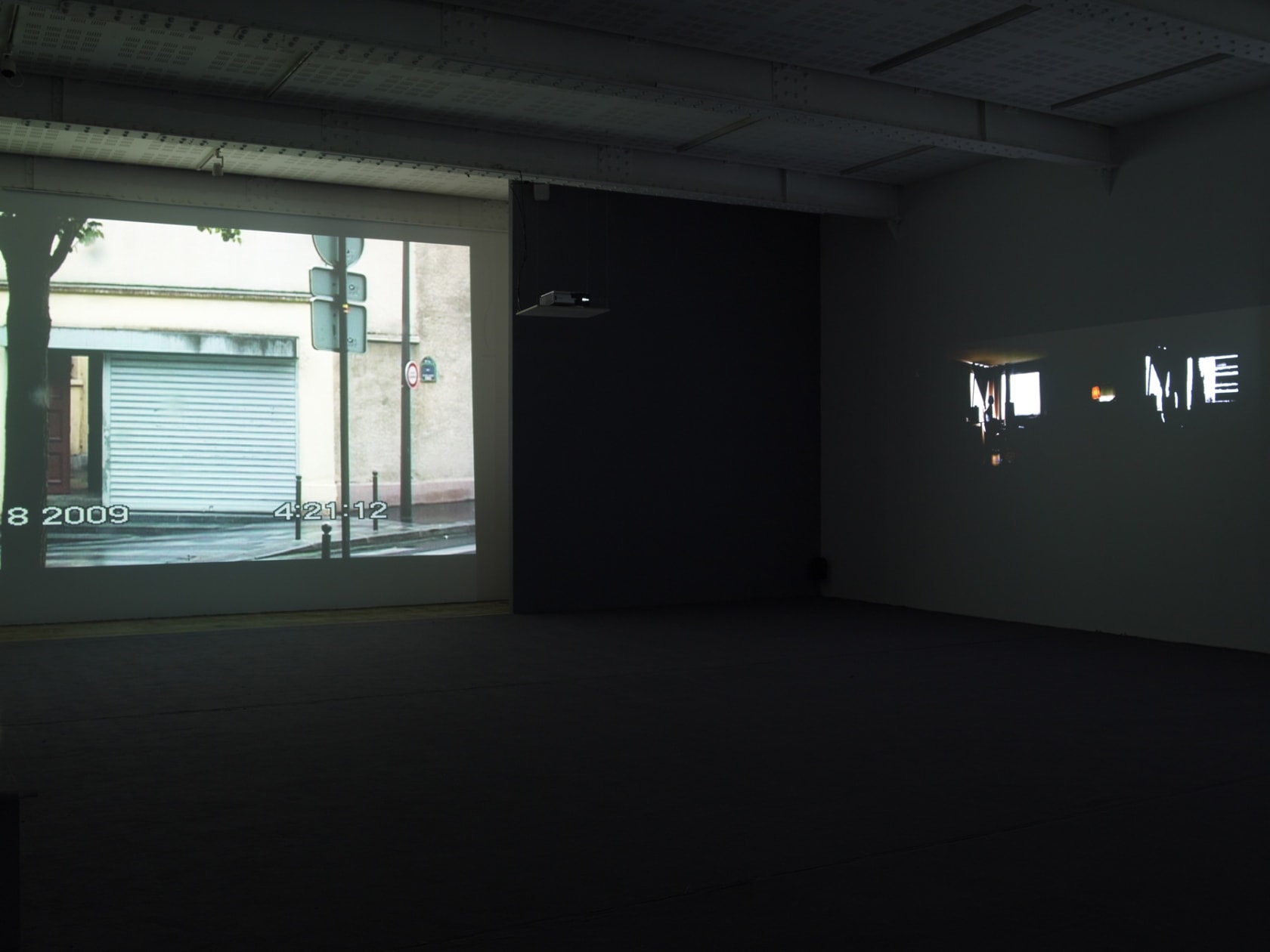 An exhibition installation view from: Chantal Akerman, Maniac Summer